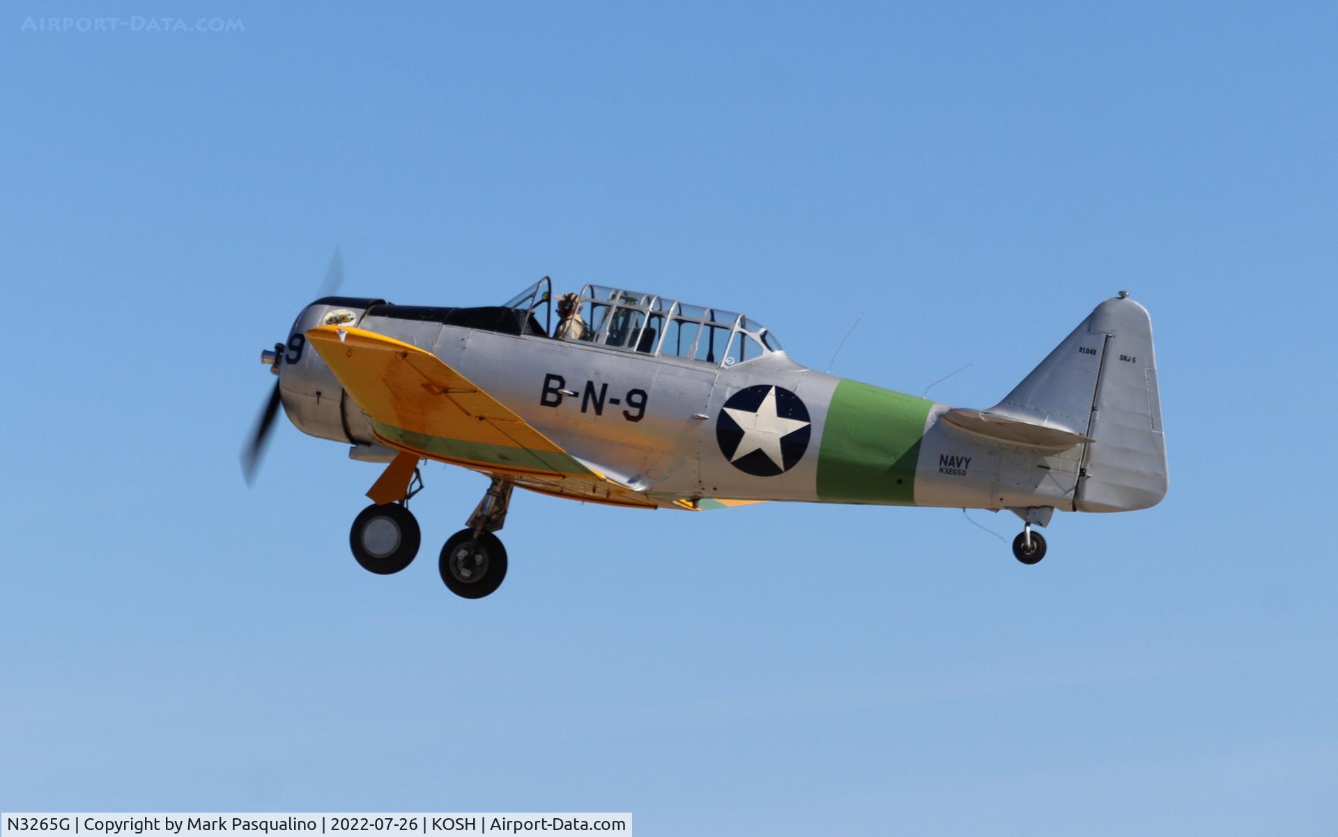 N3265G, North American SNJ-5 Texan Texan C/N 91049, North American SNJ-5