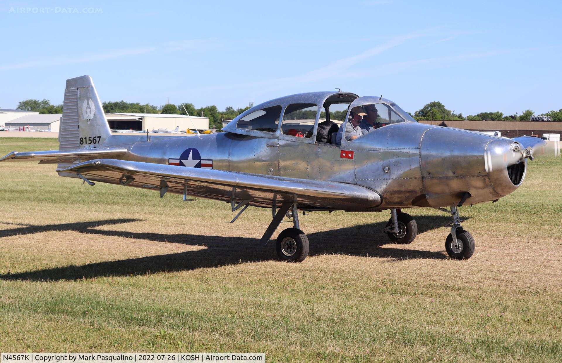 N4567K, 1948 Ryan Navion C/N NAV-4-1567, Ryan Navion