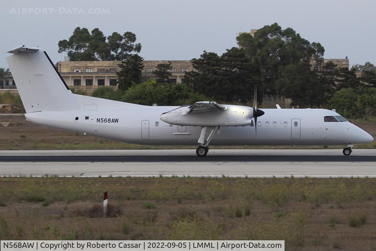 N568AW, 2001 Bombardier DHC-8-315 Dash 8 C/N 568, Runway 13