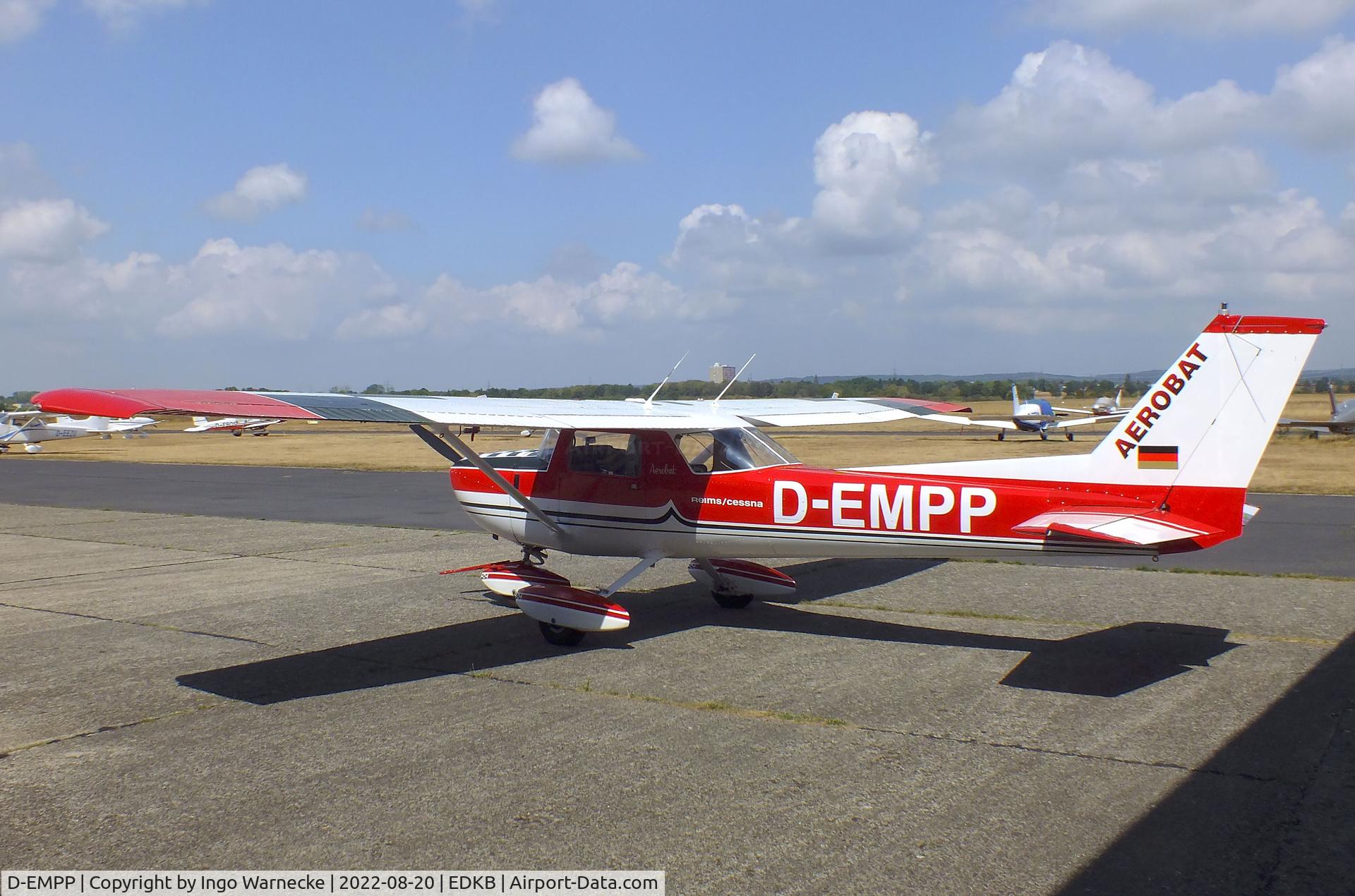 D-EMPP, 1972 Reims FRA150L Aerobat C/N 0163, Cessna (Reims) FRA150L Aerobat at Bonn-Hangelar airfield during the Grumman Fly-in 2022