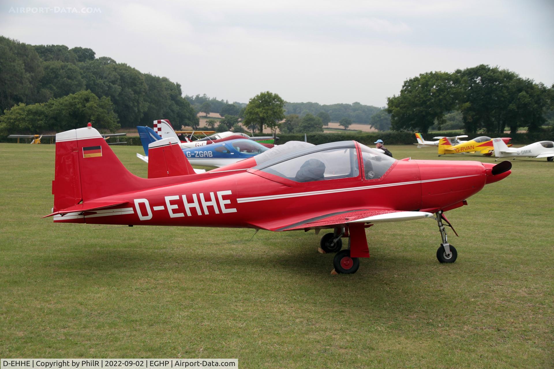 D-EHHE, 1961 Aeromere F-8L Falco III C/N 227, D-EHHE 1961 Aeromere F.8L Falco III America LAA Rally Popham