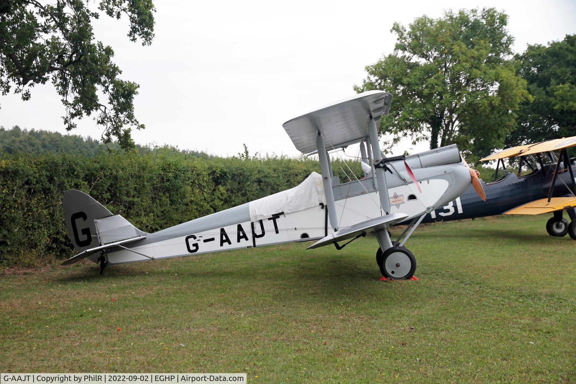 G-AAJT, 1930 De Havilland DH60G Gipsy Moth C/N 1084, G-AAJT 1930 DH60G Gipsy Moth LAA Rally Popham