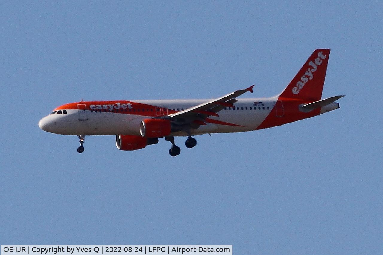 OE-IJR, 2009 Airbus A320-214 C/N 3975, Airbus A320-214, On final rwy 08R, Roissy Charles De Gaulle airport (LFPG-CDG)