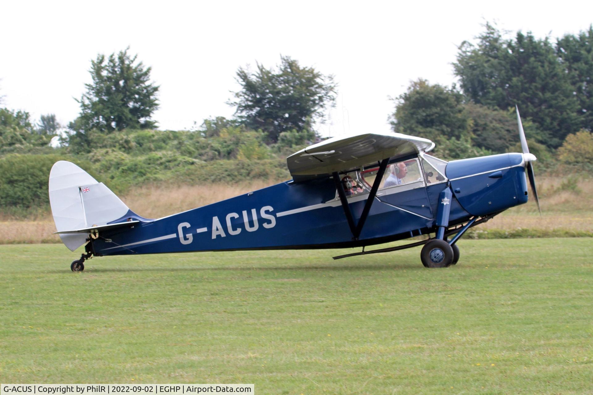G-ACUS, 1934 De Havilland DH.85 Leopard Moth C/N 7082, G-ACUS 1934 DH85 Leopard Moth LAA Rally Popham