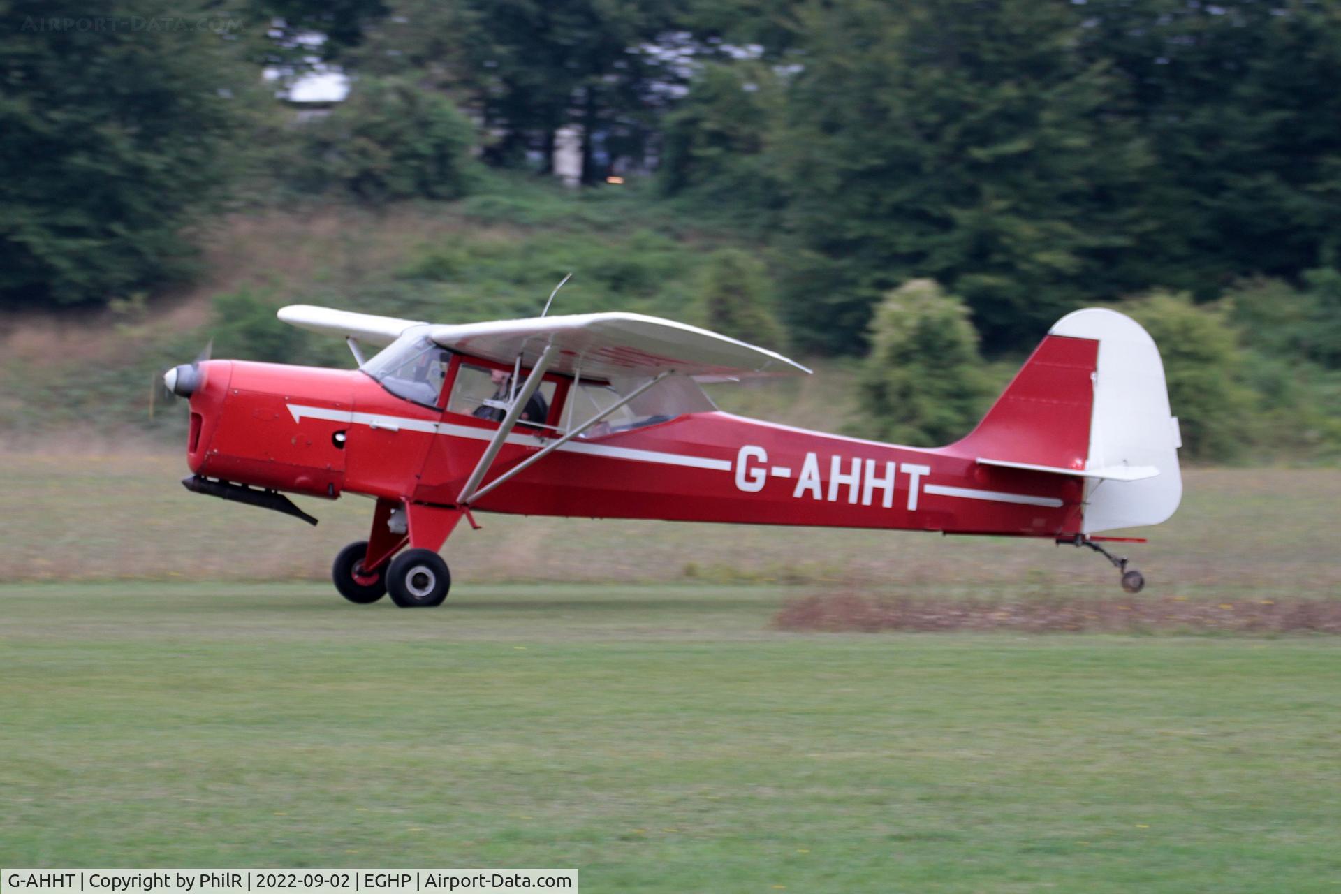 G-AHHT, 1946 Auster J-1N Alpha C/N 2022, G-AHHT 1946 Auster J1N Alpha LAA Rally Popham