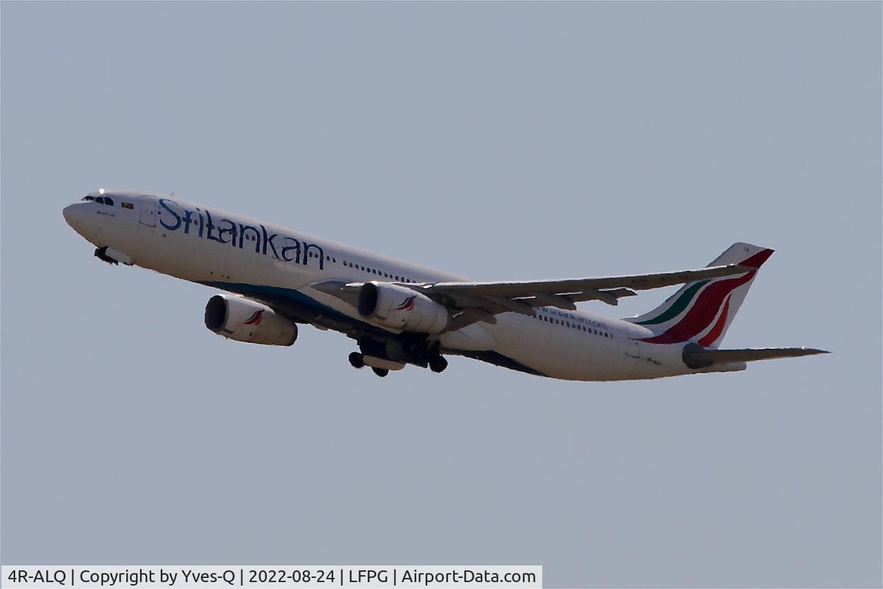 4R-ALQ, 2015 Airbus A330-343 C/N 1687, Airbus A330-343, Take off rwy 08L, Roissy Charles De Gaulle airport (LFPG-CDG)