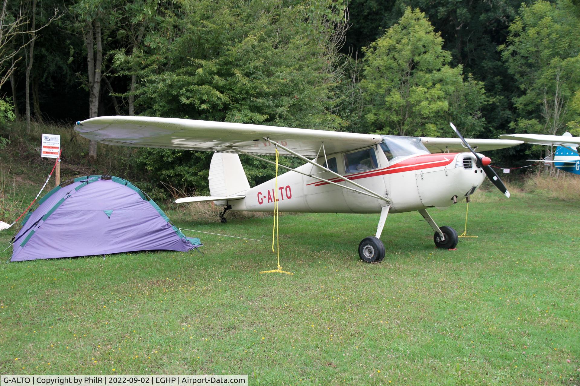 G-ALTO, 1948 Cessna 140 C/N 14253, G-ALTO 1948 Cessna 140 LAA Rally Popham