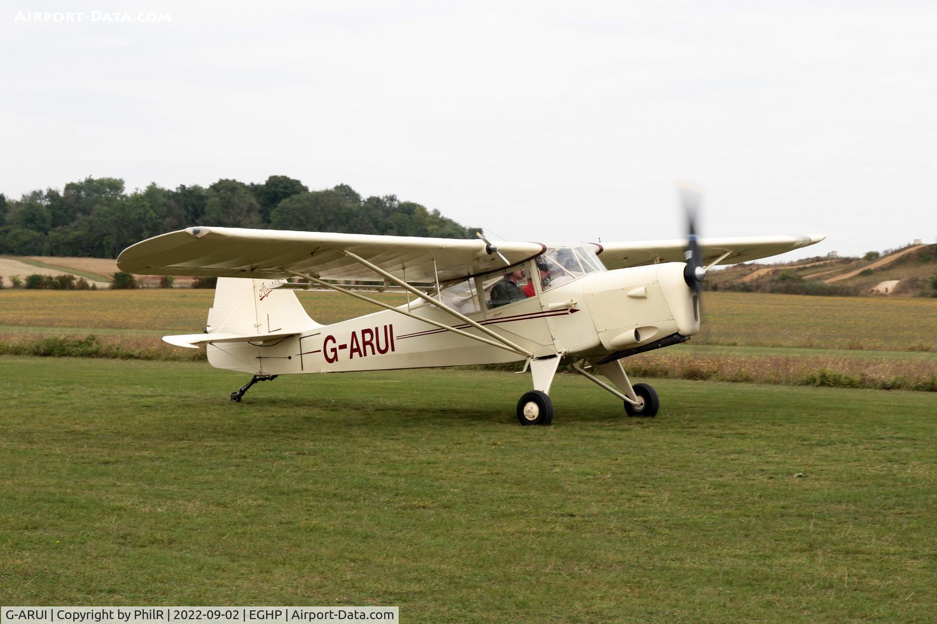 G-ARUI, 1962 Beagle A-61 Terrier 1 C/N 2529, G-ARUI 1962 Beagle Auster A.61 Terrier LAA Rally Popham