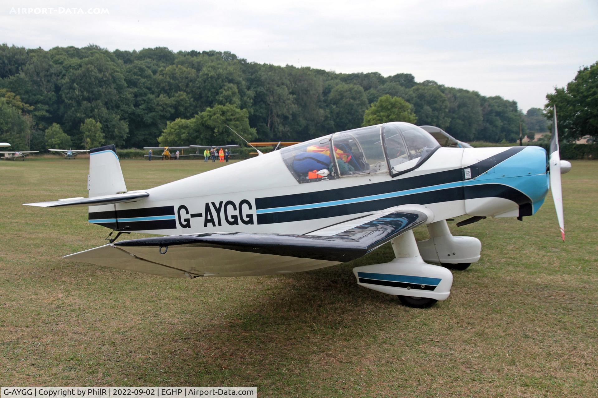 G-AYGG, 1960 Jodel (Wassmer) D-120 Paris-Nice C/N 184, G-AYGG 1960 SDE Benjamin Wassmer Jodel D120 LAA Rally Popham