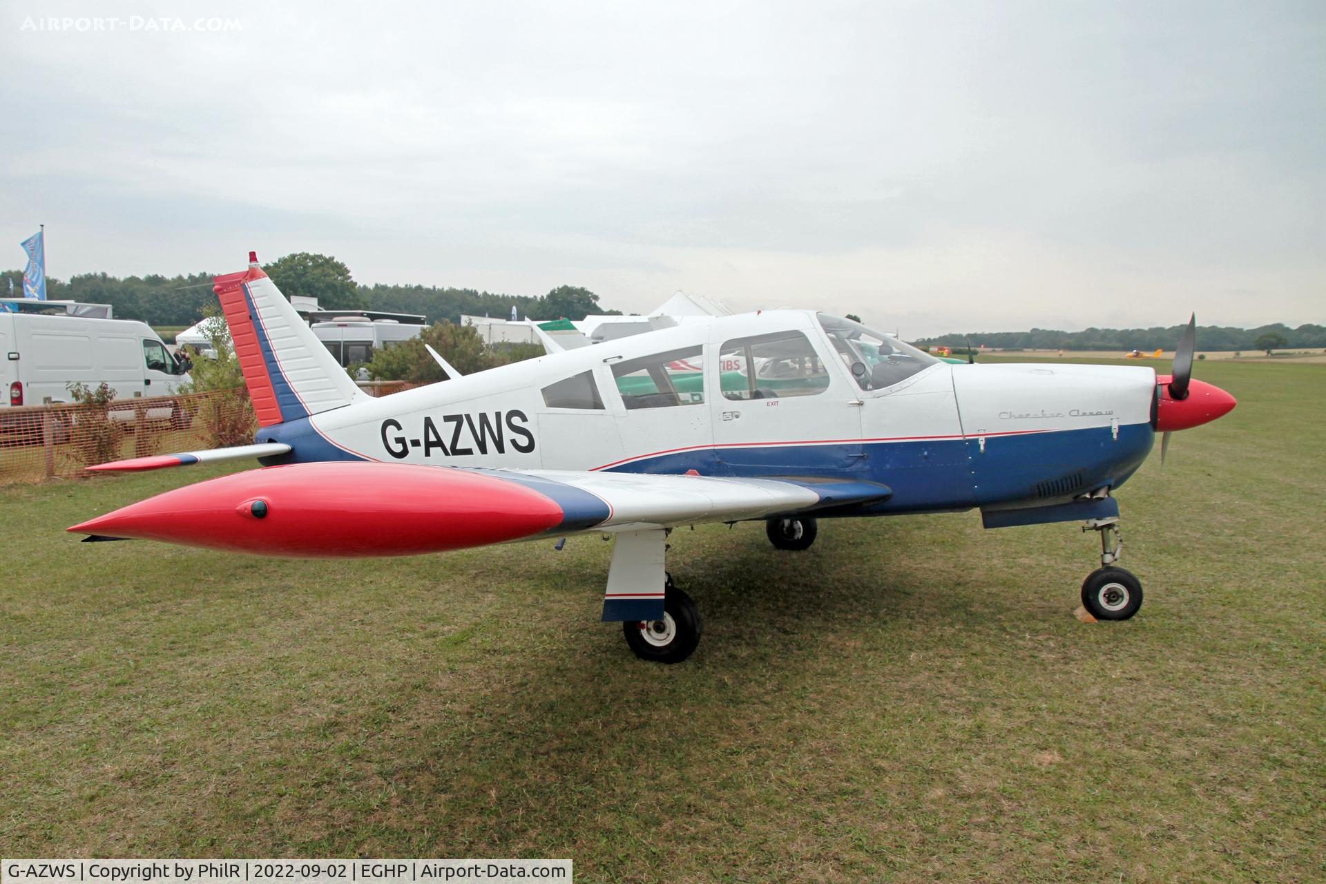 G-AZWS, 1969 Piper PA-28R-180 Cherokee Arrow C/N 28R-30749, G-AZWS 1969 Piper PA-28 Cherokee Arrow LAA Rally Popham