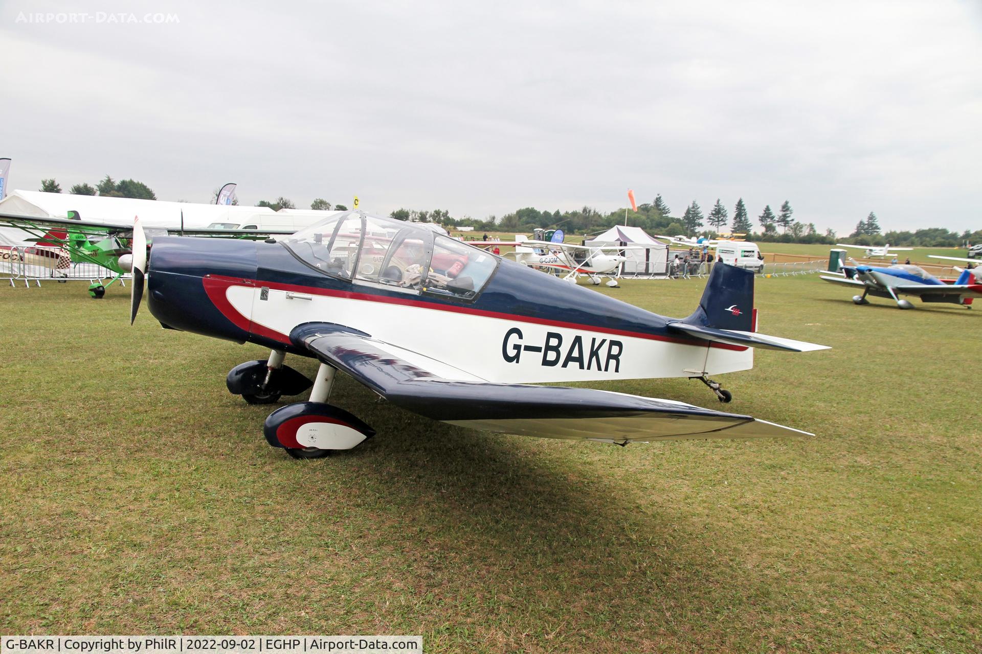 G-BAKR, 1958 SAN Jodel D-117 C/N 814, G-BAKR 1958 SAN Jodel D117 LAA Rally Popham