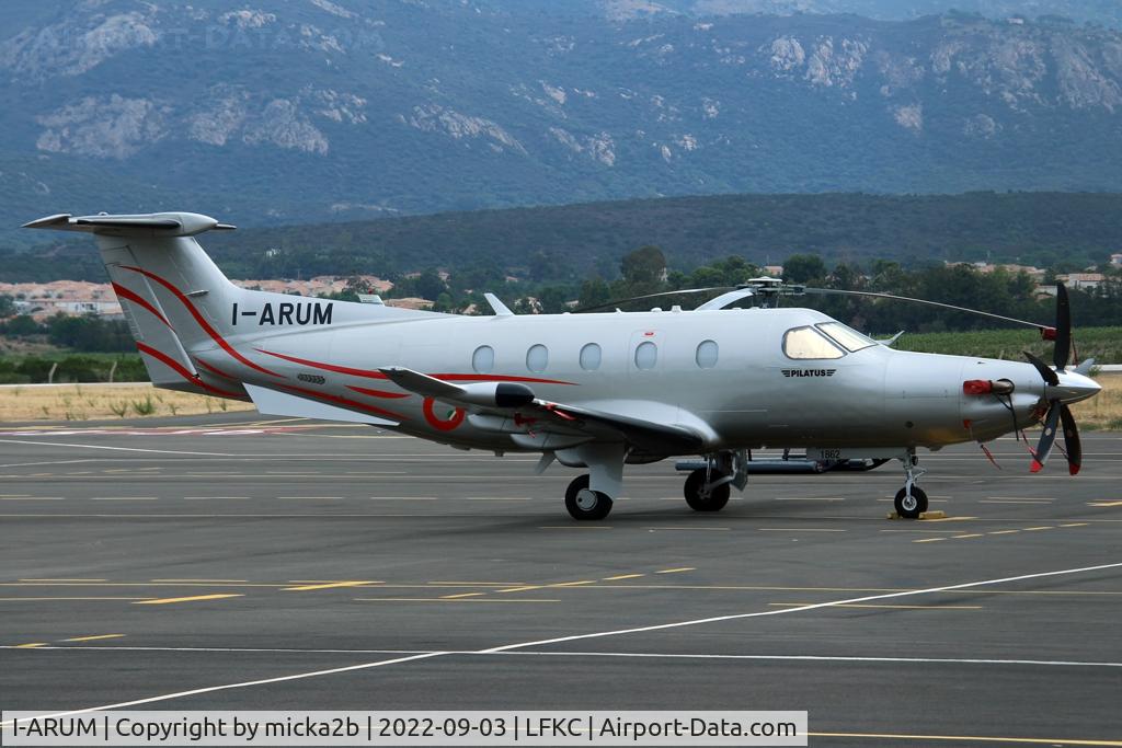 I-ARUM, 2019 Pilatus PC-12-NG C/N 1862, Parked