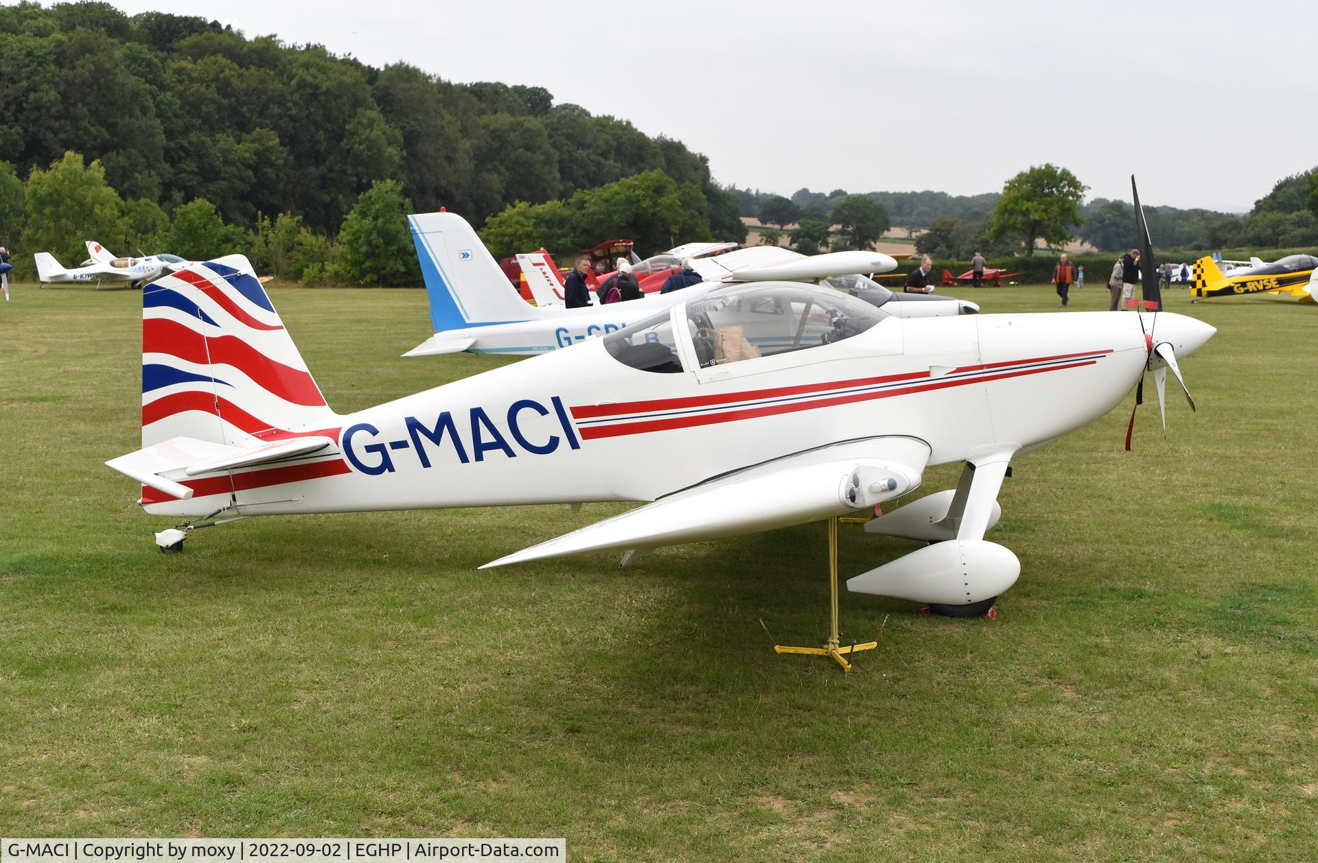 G-MACI, 2013 Vans RV-7 C/N 73171, Vans RV-7 at Popham.