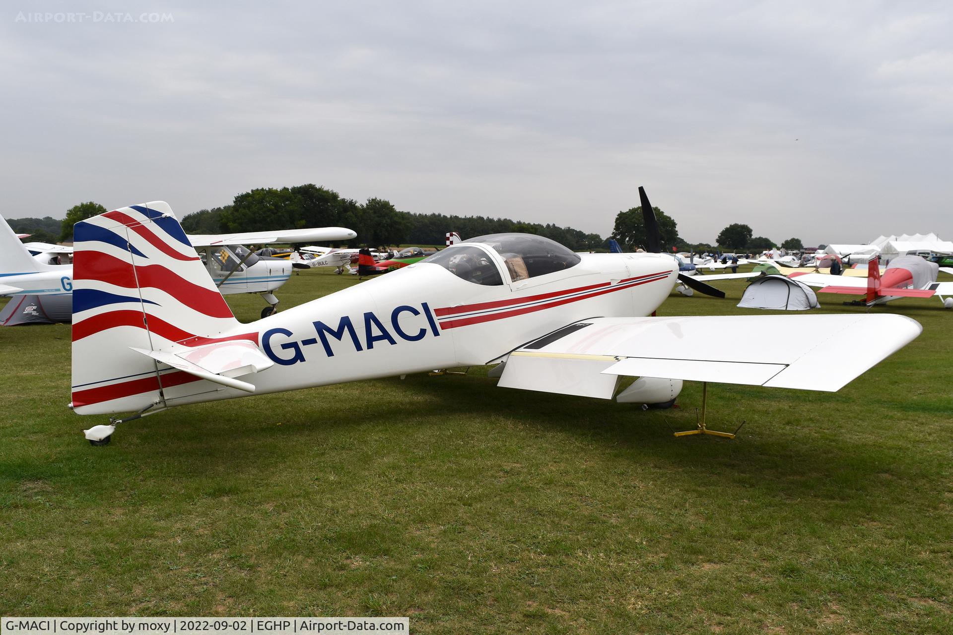 G-MACI, 2013 Vans RV-7 C/N 73171, Vans RV-7 at Popham.