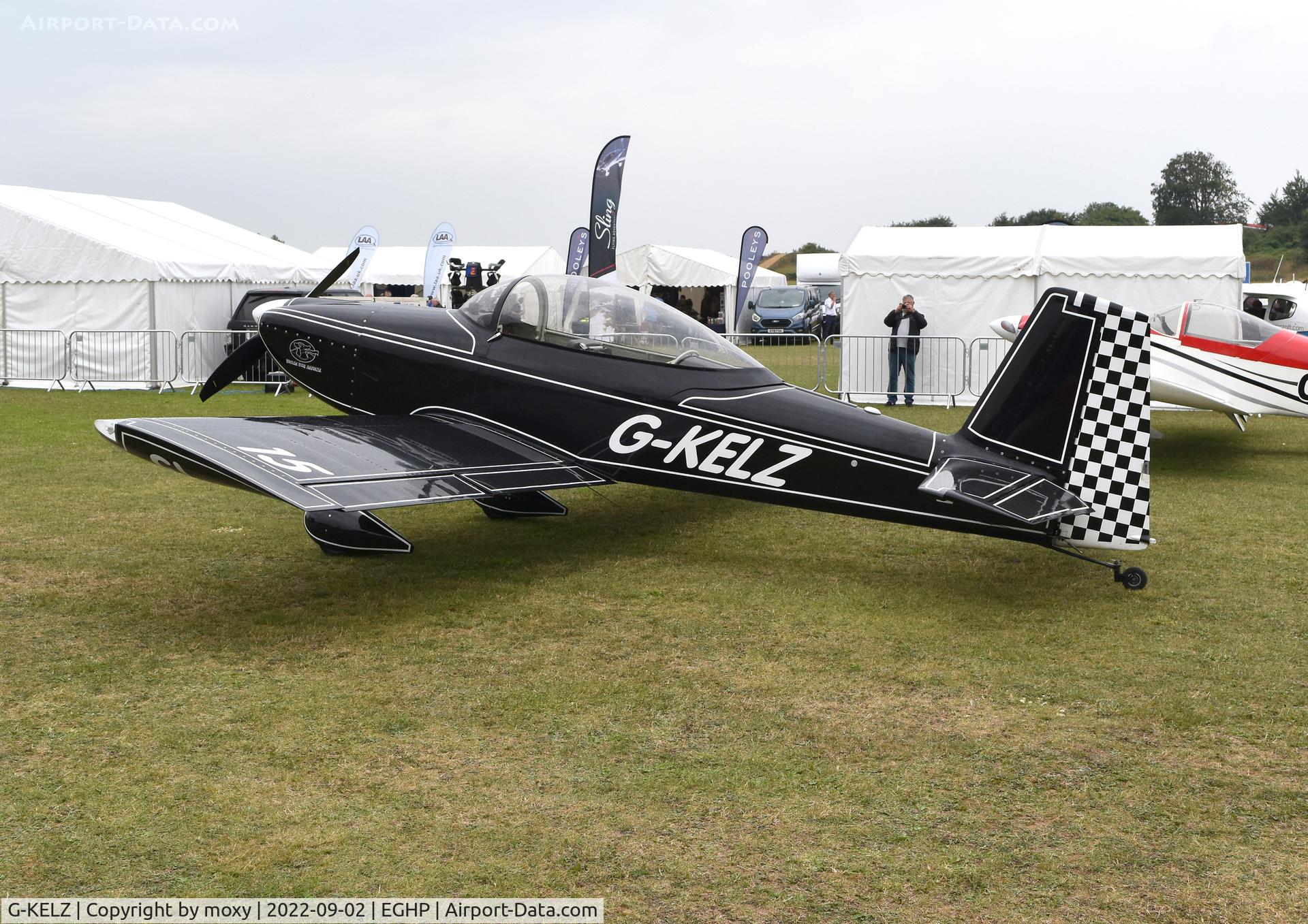 G-KELZ, 2003 Vans RV-8 C/N PFA 303-13665, Vans RV-8 at Popham.