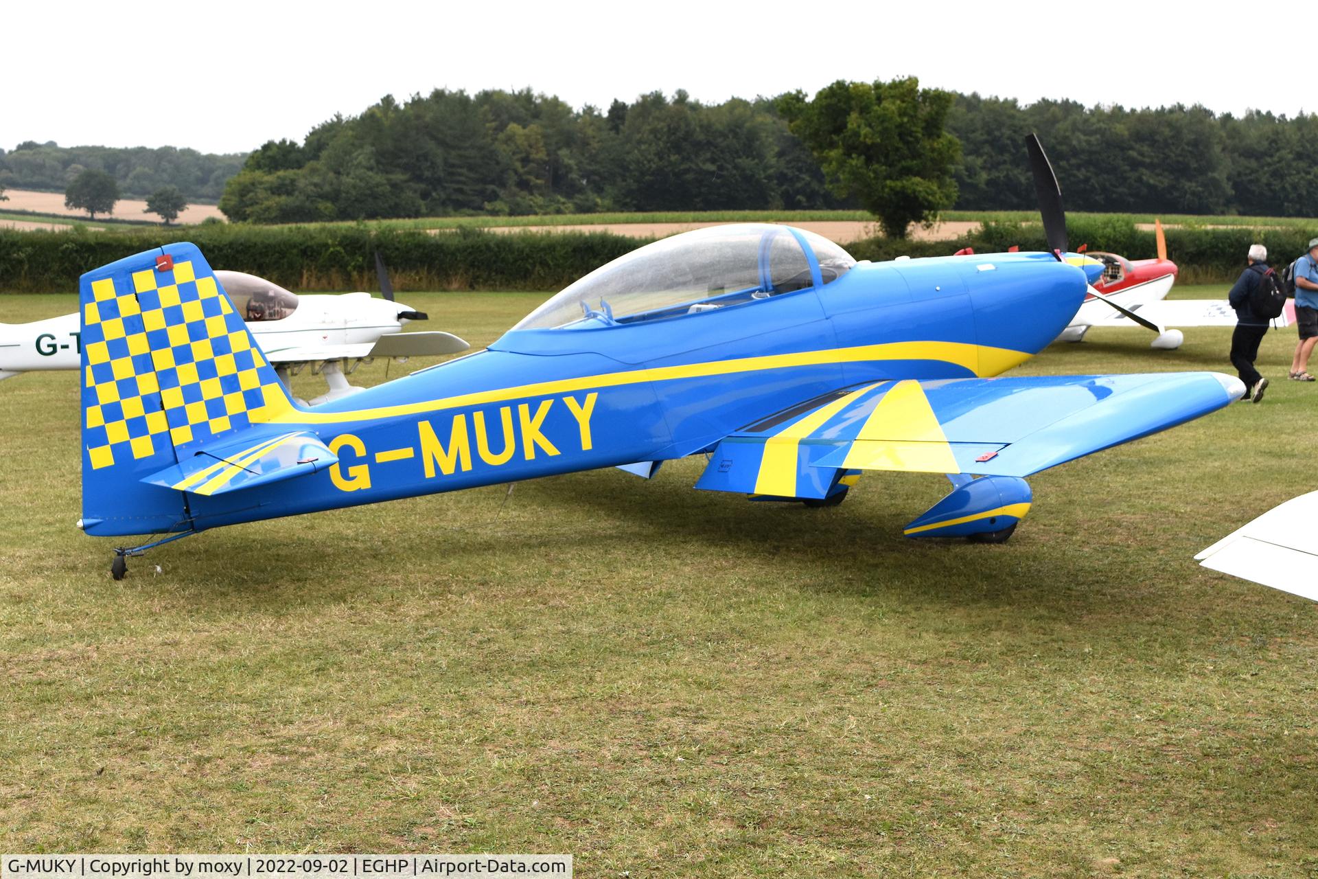 G-MUKY, 2010 Vans RV- 8 C/N LAA-303-14998, Vans RV- 8 at Popham.
