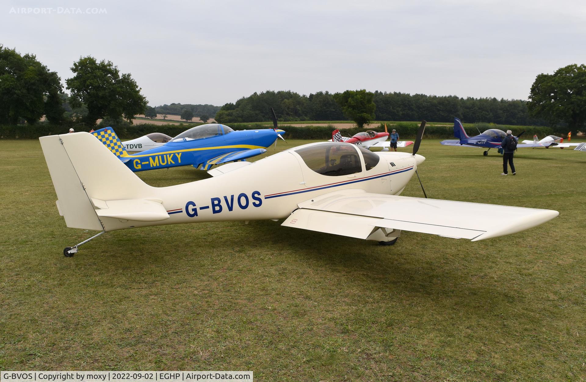 G-BVOS, 1988 Europa Tri-Gear C/N PFA 247-12562, Europa Tri-Gear at Popham.