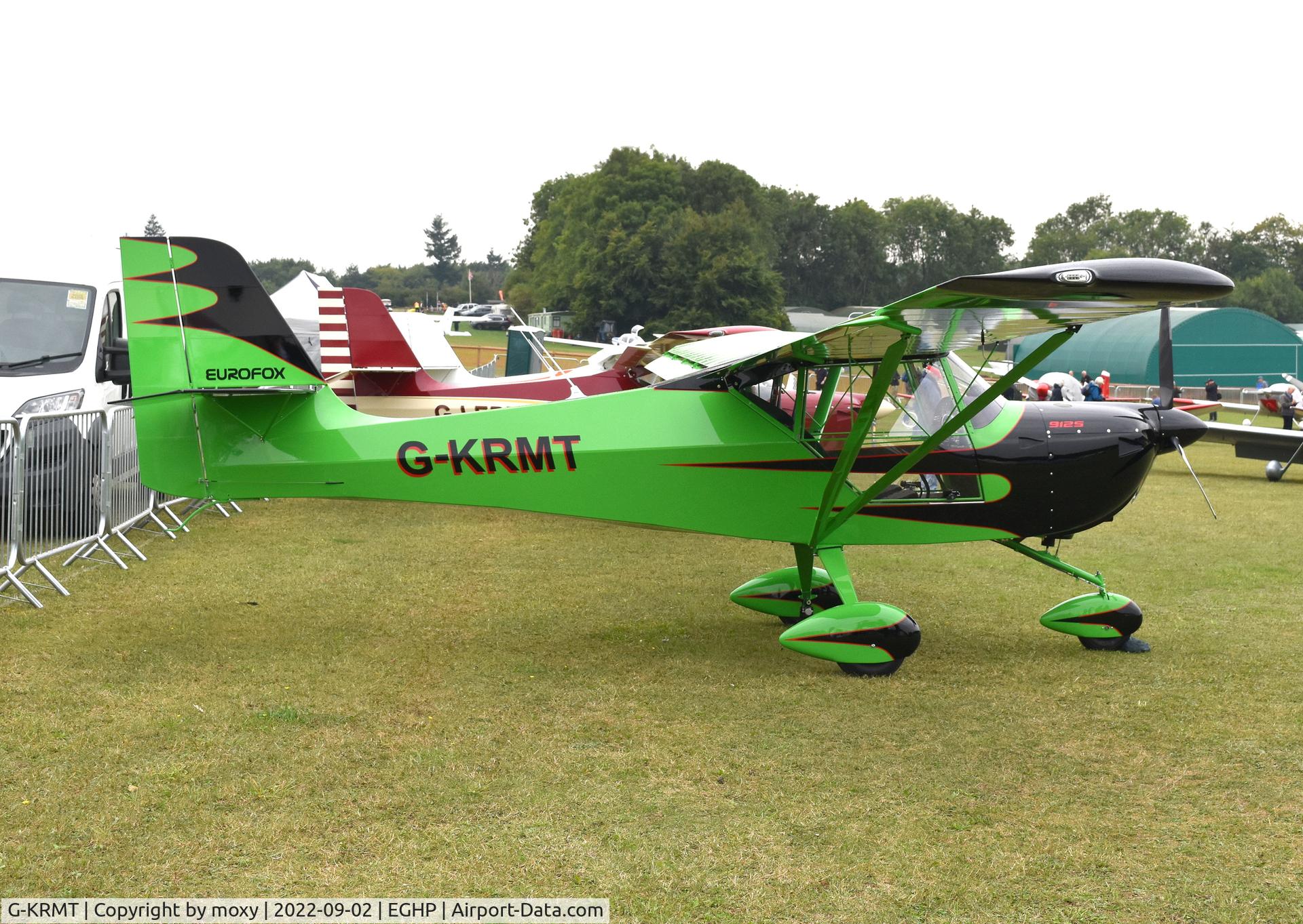 G-KRMT, 2022 Ascent Industries EuroFOX 3K C/N 62121, EuroFox 3K at Popham.