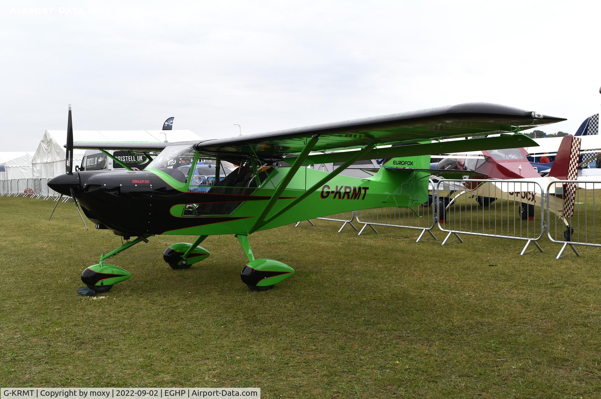 G-KRMT, 2022 Ascent Industries EuroFOX 3K C/N 62121, EuroFox 3K at Popham.