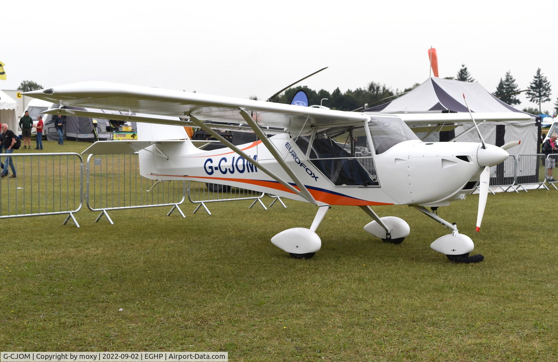 G-CJOM, 2017 Aeropro Eurofox 3K C/N 51216, Eurofox 3K at Popham.