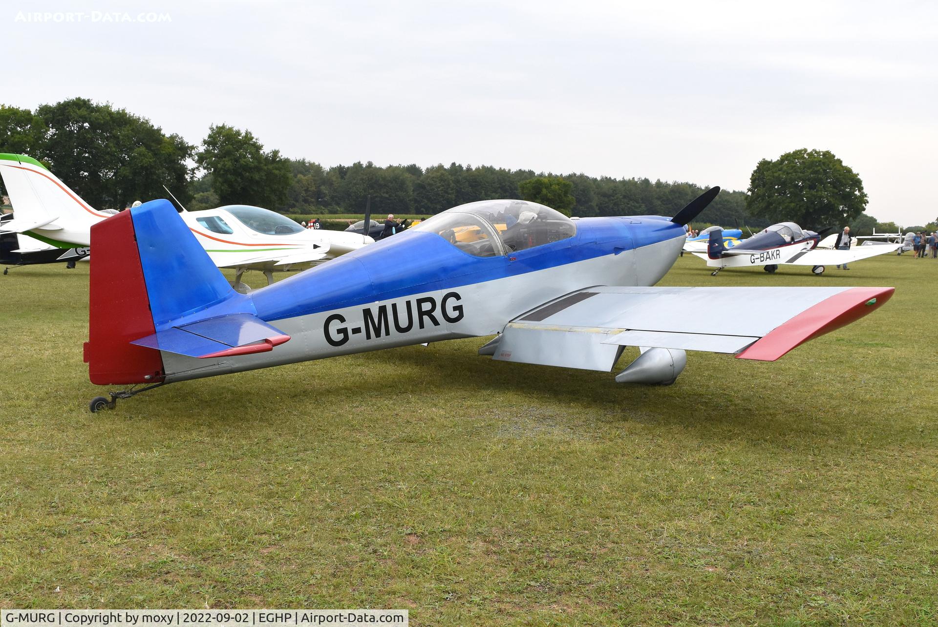 G-MURG, 2005 Vans RV-6 C/N PFA 181-12470, Vans RV-6 at Popham.