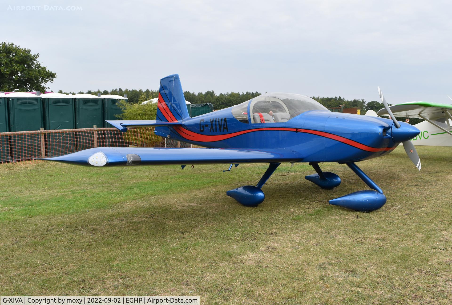 G-XIVA, 2018 Vans RV-14A C/N LAA 393-15468, Vans RV-14A at Popham.