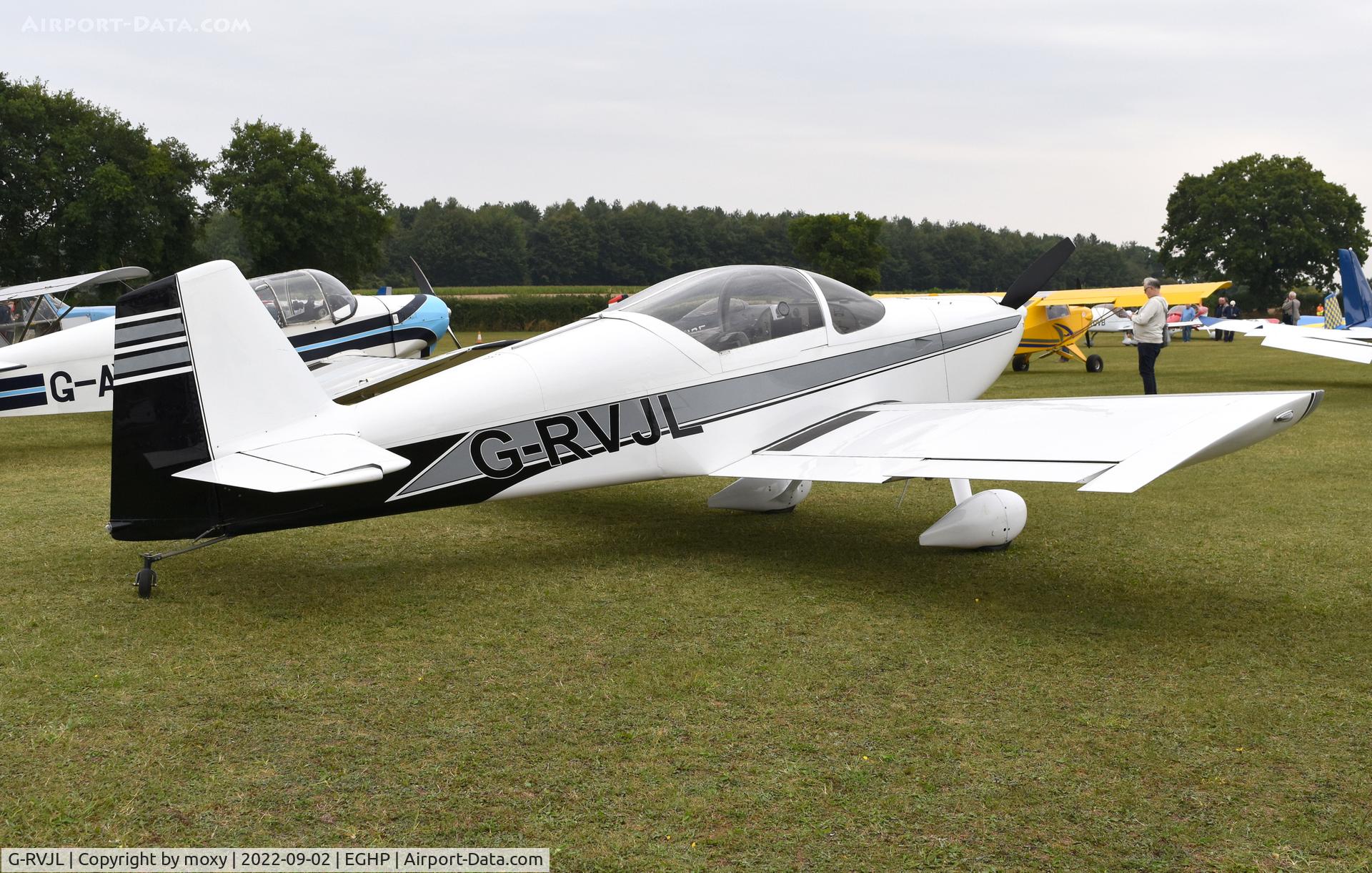 G-RVJL, 1993 Vans RV-6 C/N 20207, Vans RV-6 at Popham. Ex N207KS