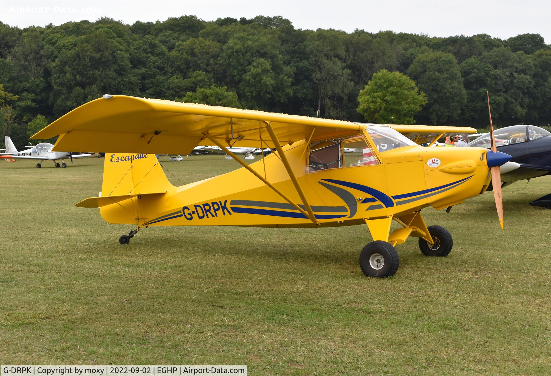 G-DRPK, 2008 Reality Escapade C/N LAA 345-14824, Reality Escapade at Popham.