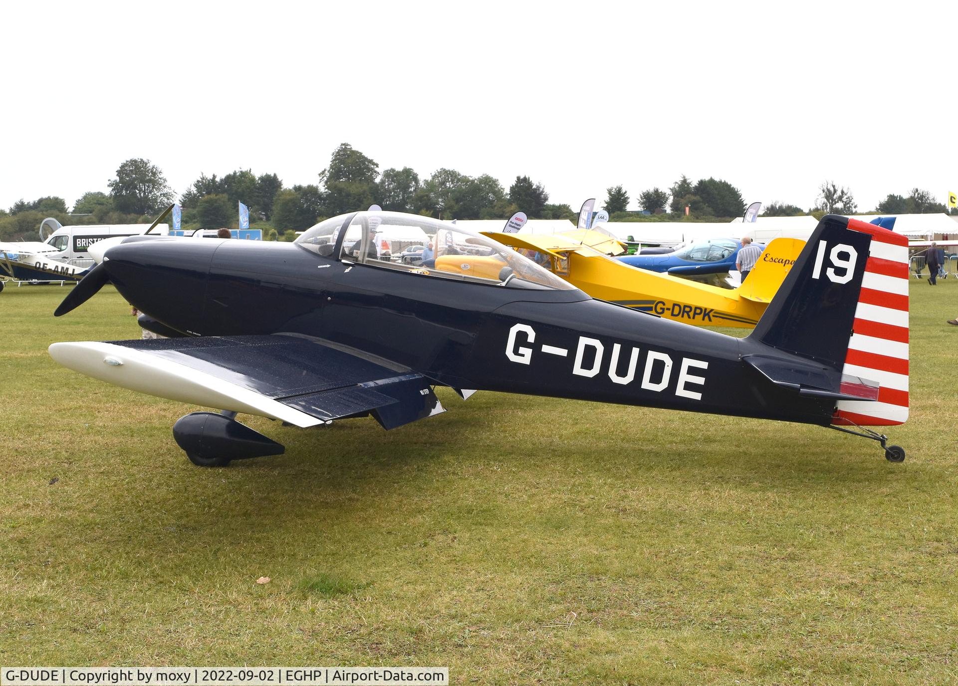 G-DUDE, 2004 Vans RV-8 C/N PFA 303-13246, Vans RV-8 at Popham.