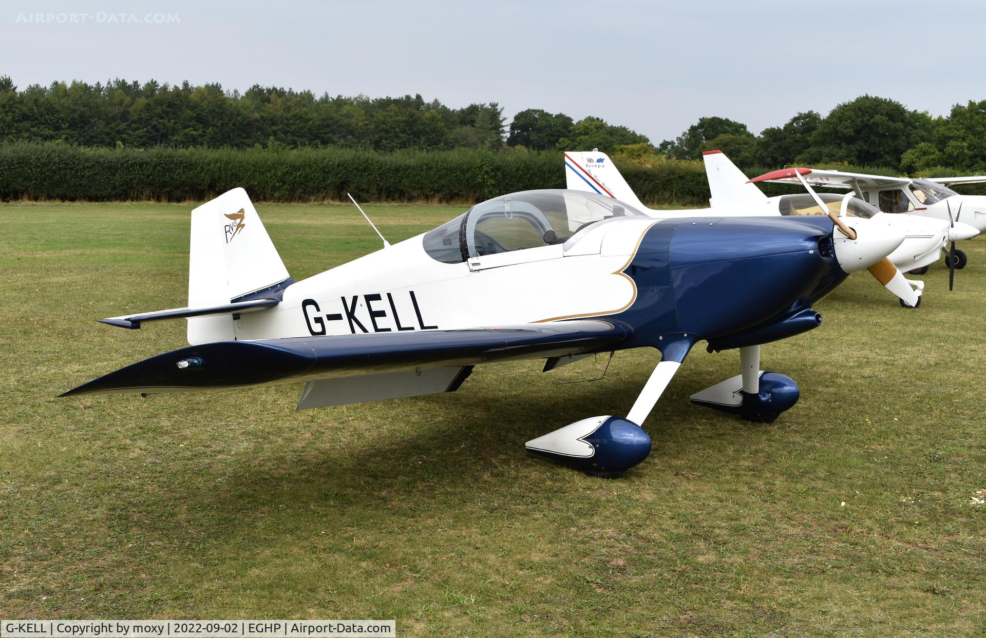 G-KELL, 1998 Vans RV-6 C/N PFA 181-12845, Vans RV-6 at Popham.
