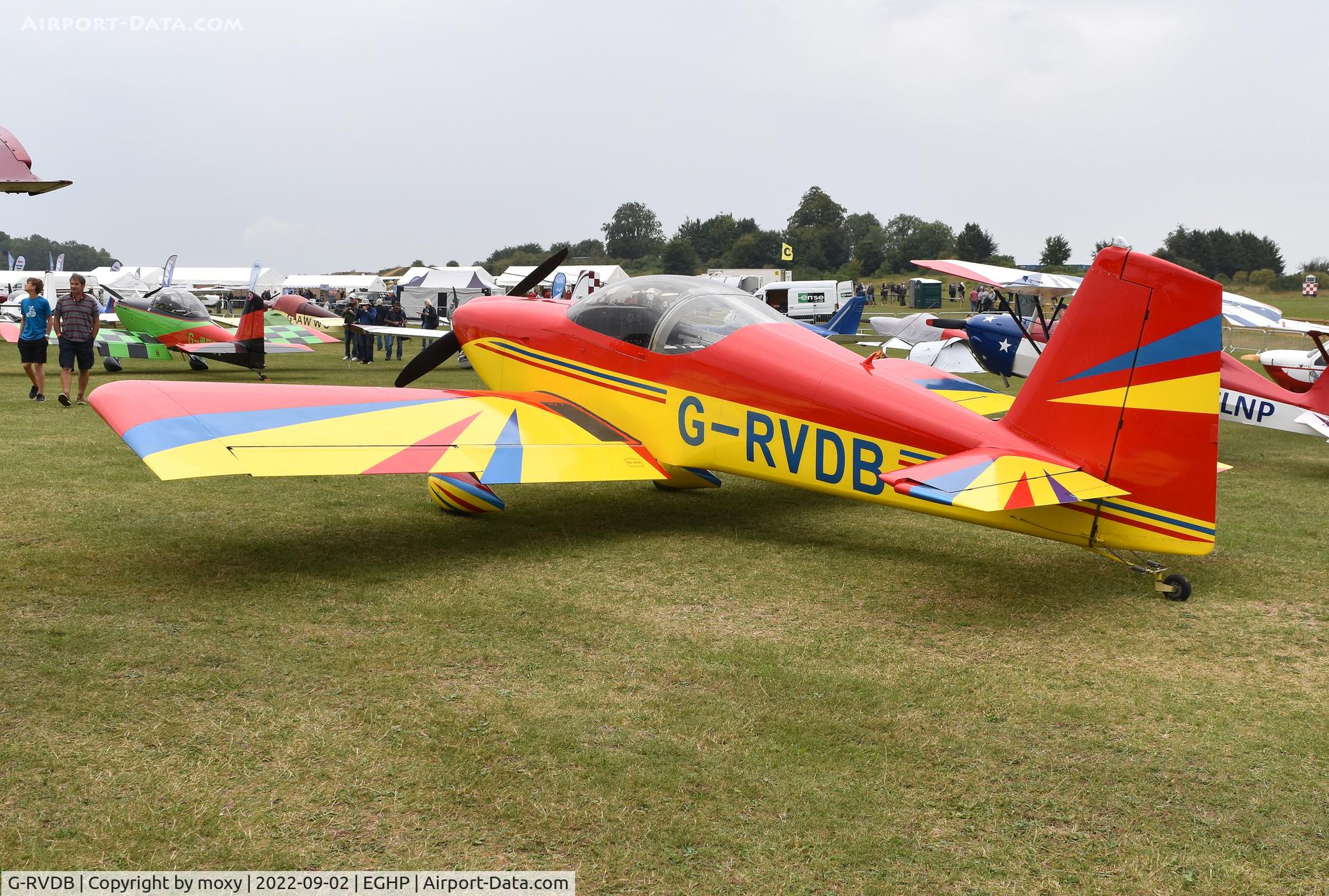G-RVDB, 2017 Vans RV-7 C/N PFA 323-14526, Vans RV-7 at Popham.
