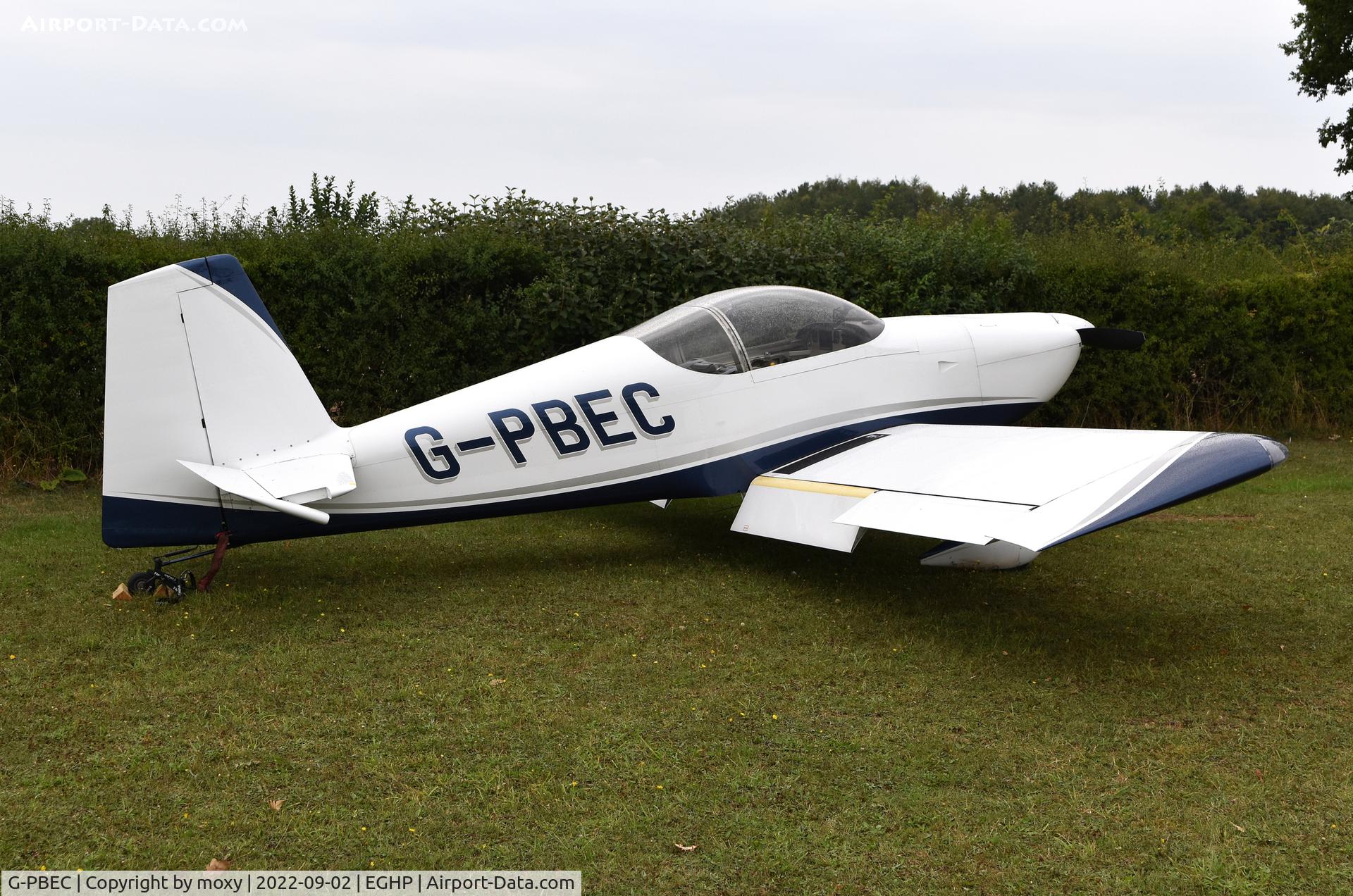 G-PBEC, 2007 Vans RV-7 C/N PFA 323-14382, Vans RV-7 at Popham.