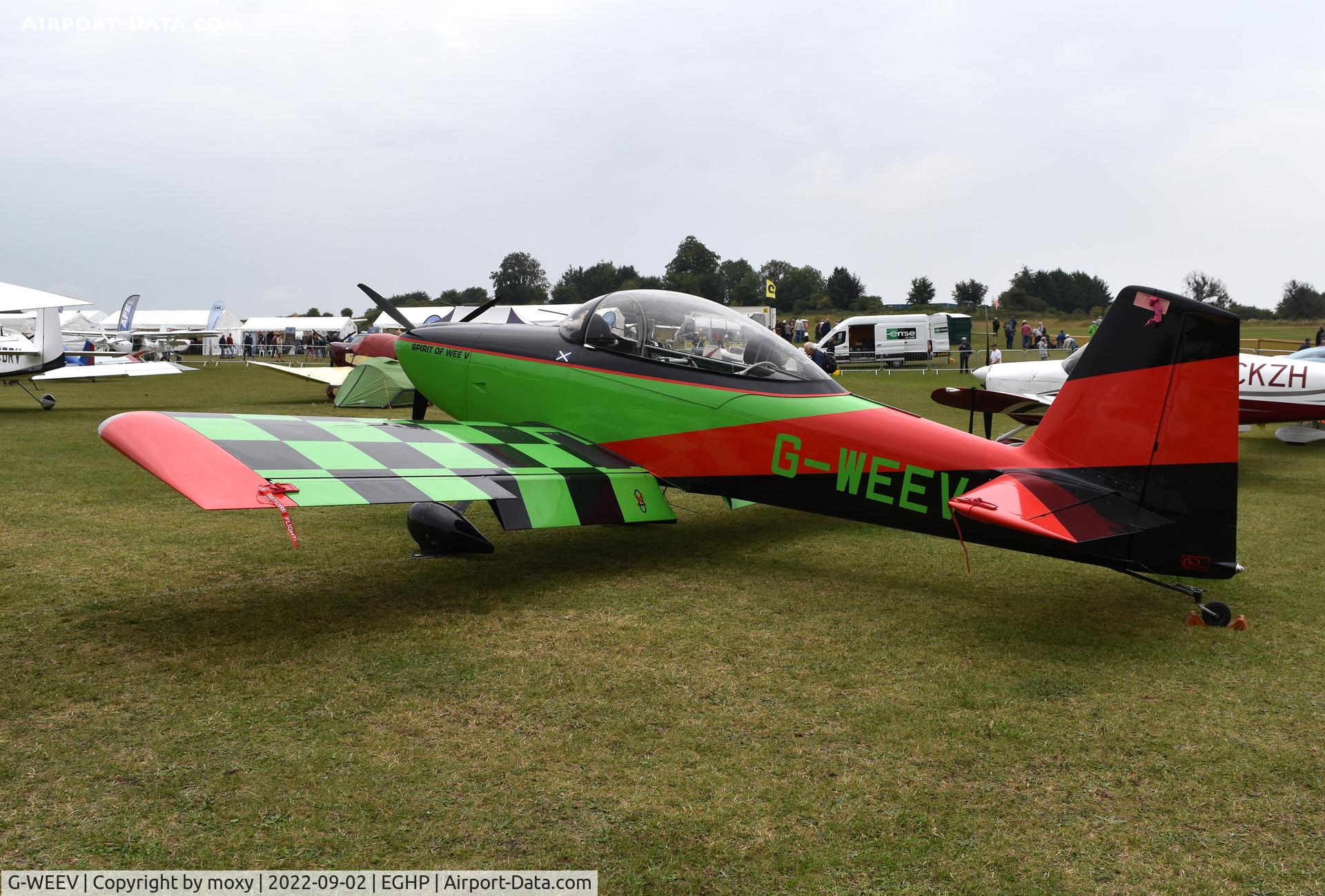 G-WEEV, 2006 Vans RV-8 C/N PFA 303-14562, Vans RV-8 at Popham.