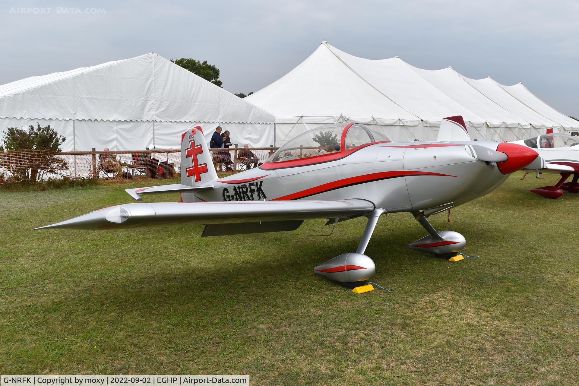 G-NRFK, 2013 Vans RV-8 C/N PFA 303-14135, Vans RV-8 at Popham.