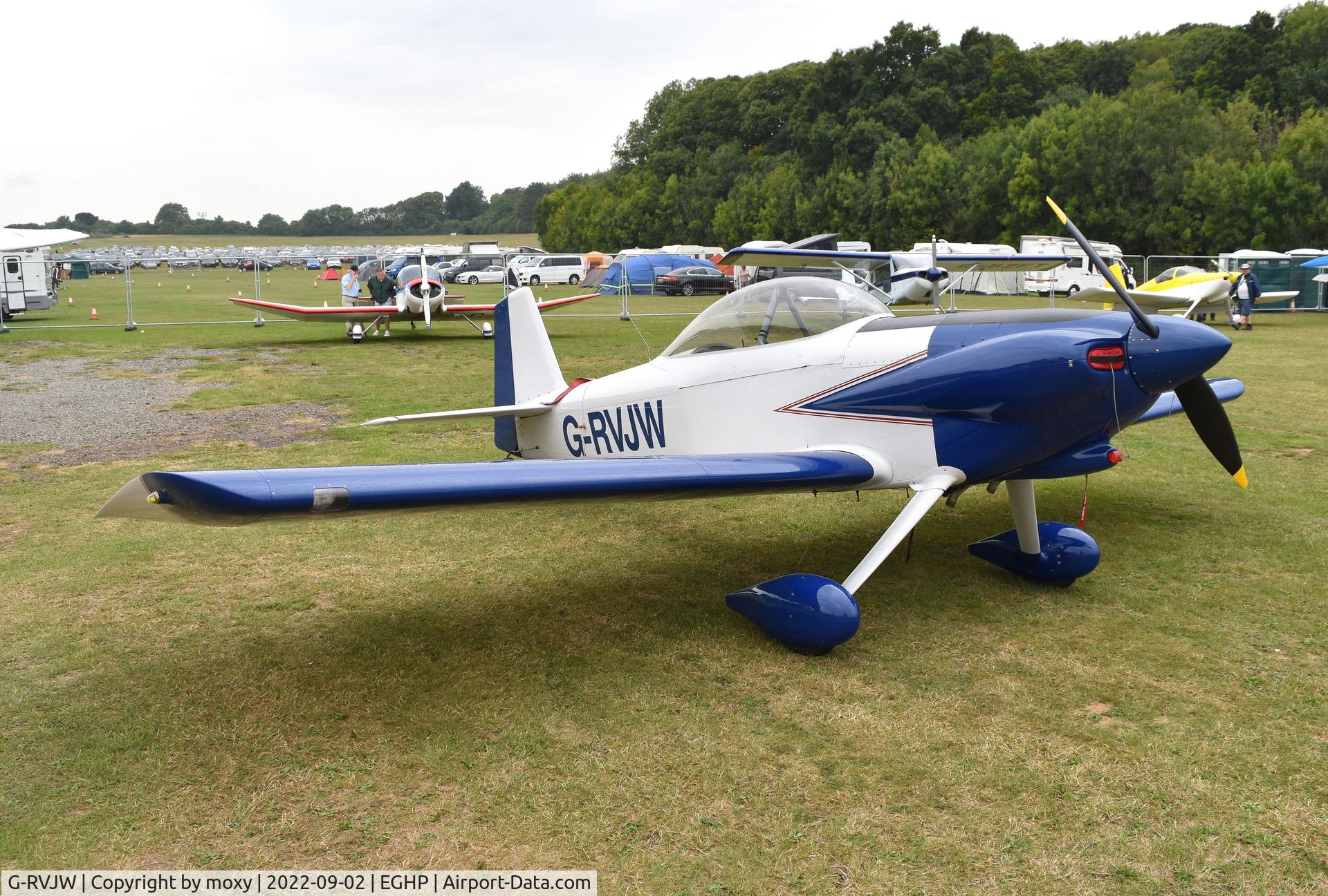 G-RVJW, 2005 Vans RV-4 C/N PFA 181-12987, Vans RV-4 at Popham.