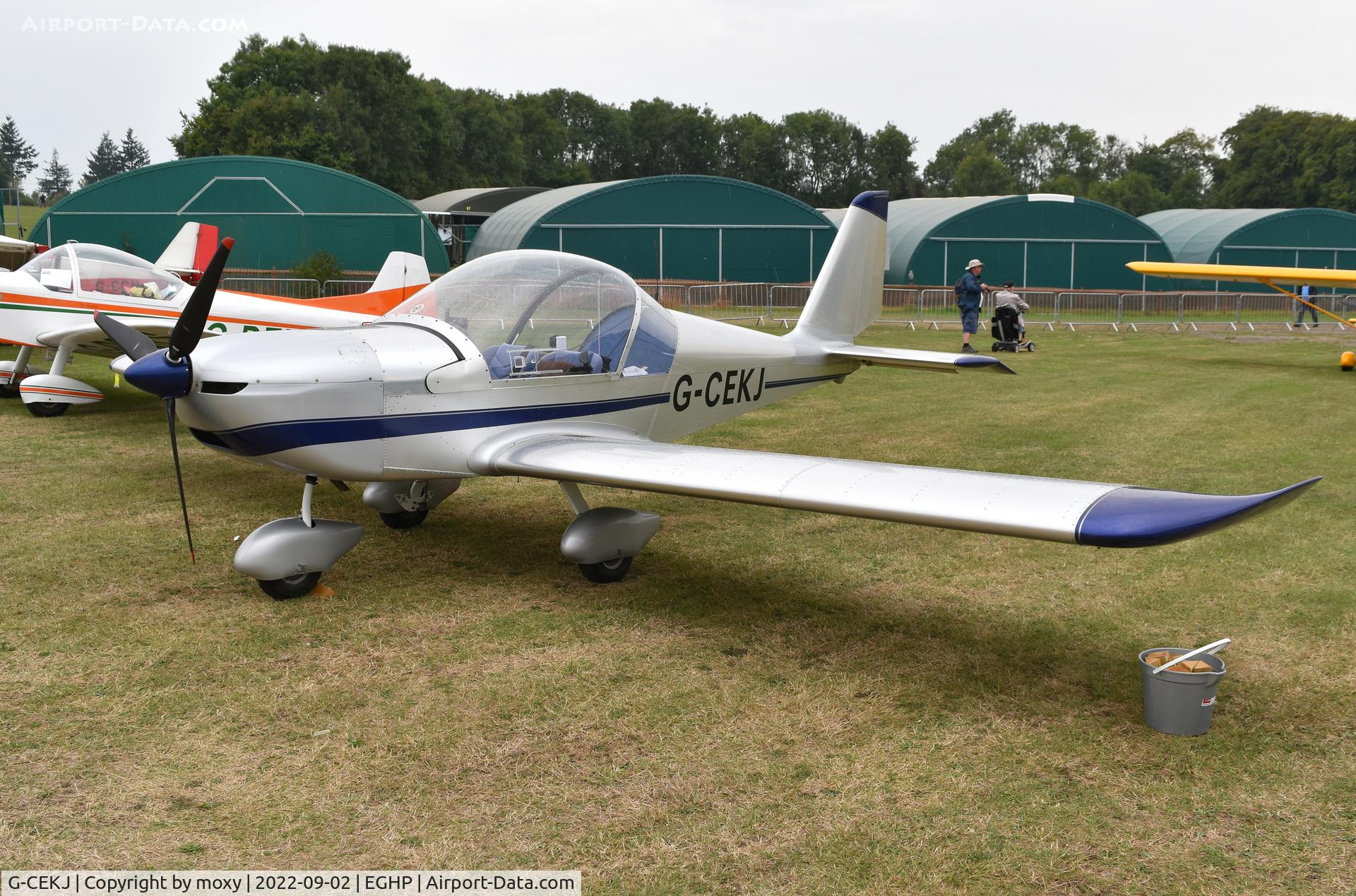 G-CEKJ, 2007 Aerotechnik EV-97 Eurostar C/N PFA 315A-14584, Aerotechnik EV-97 Eurostar at Popham.