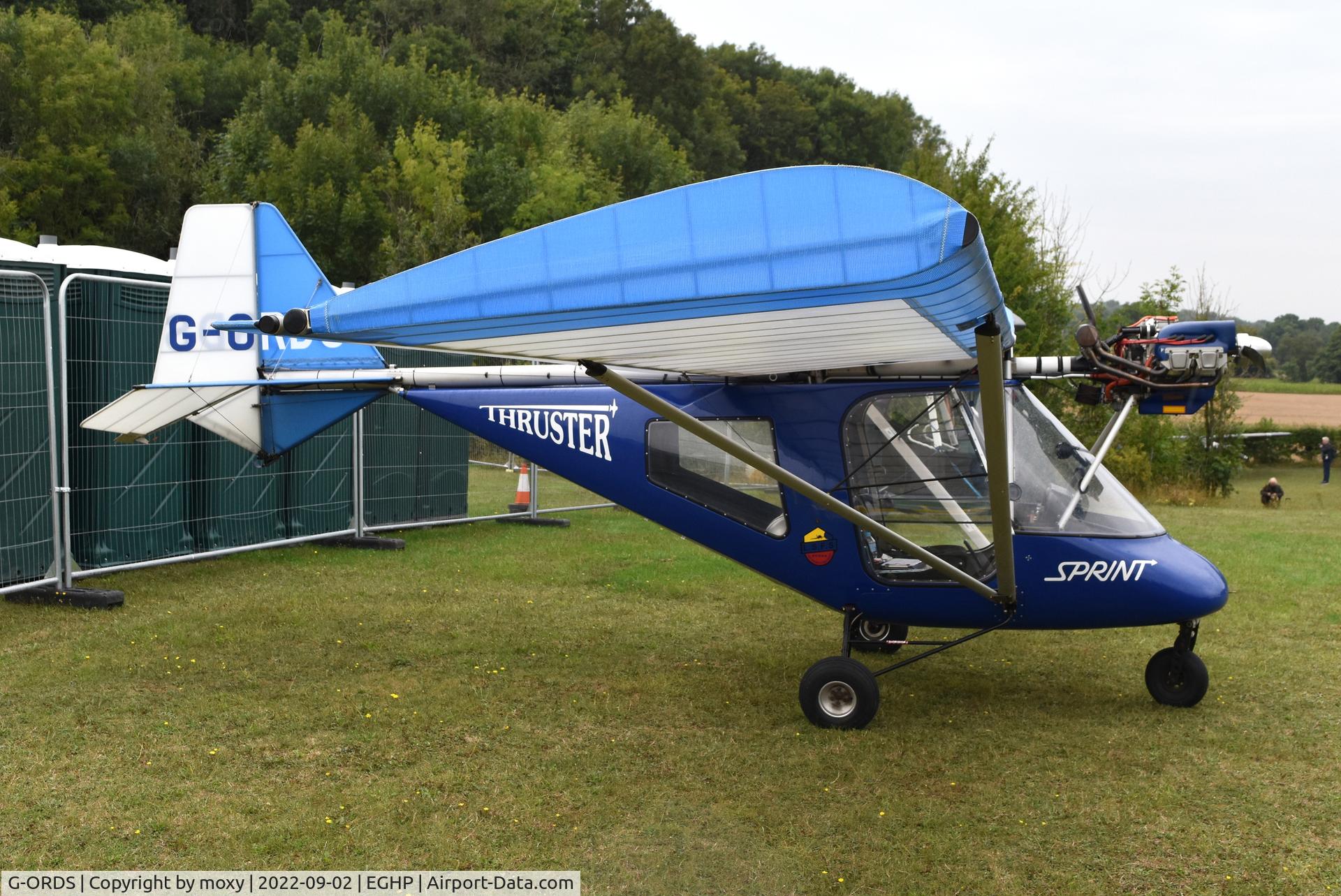 G-ORDS, 2005 Thruster T600N 450 C/N 0042-T600N-100, Thruster T600N 450 at Popham.
