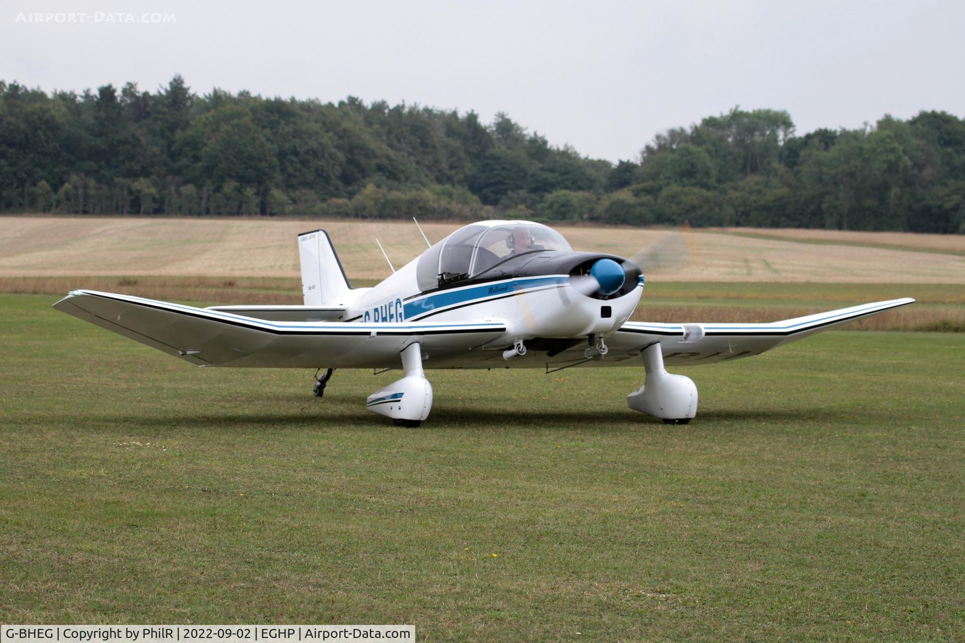 G-BHEG, 1964 SAN Jodel D-150 Mascaret C/N 46, G-BEHG 1964 SAN Jodel D150 Mascaret LAA Rally Popham