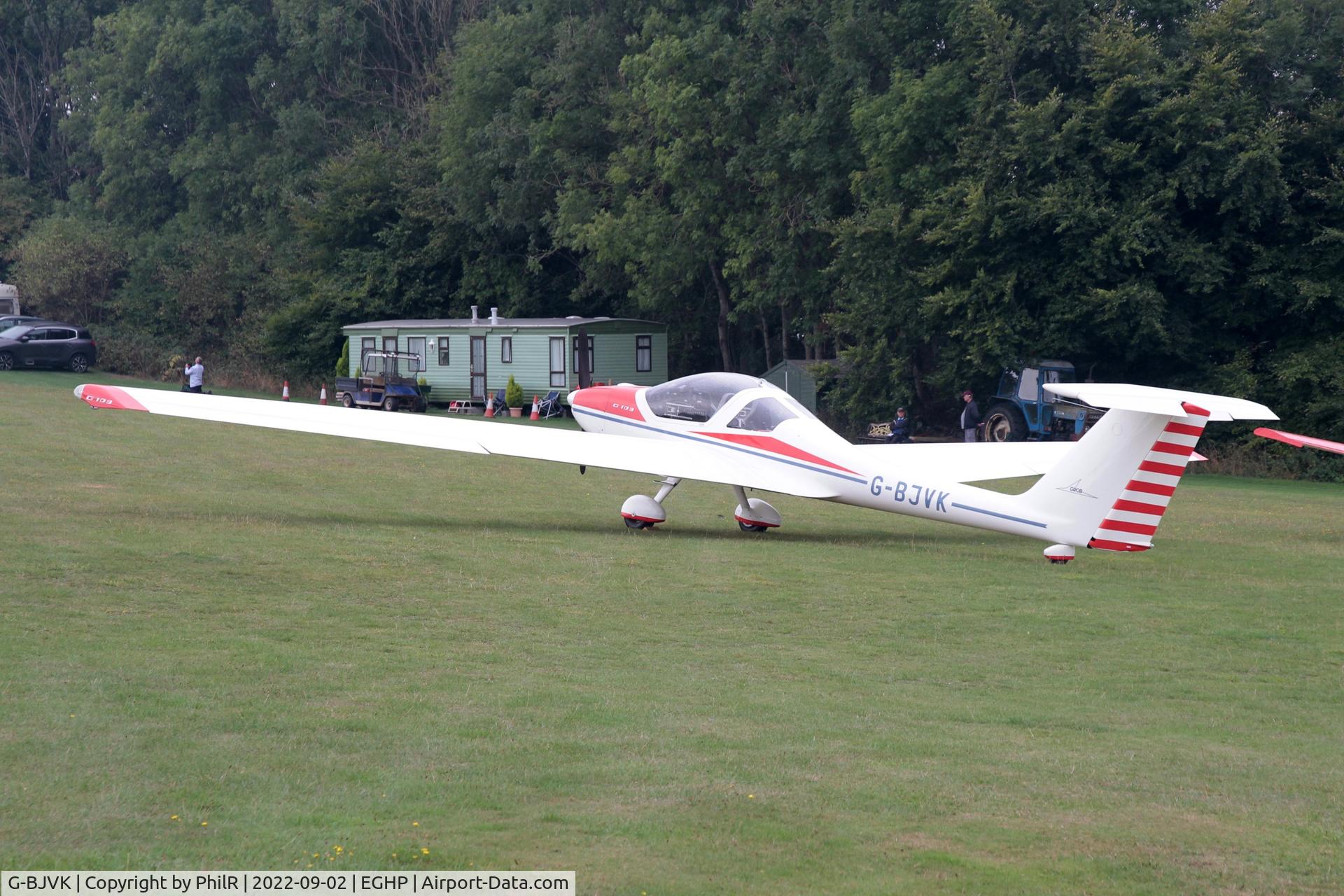 G-BJVK, 1981 Grob G-109 C/N 6074, G-BJVK 1981 Grob G109 LAA Rally Popham