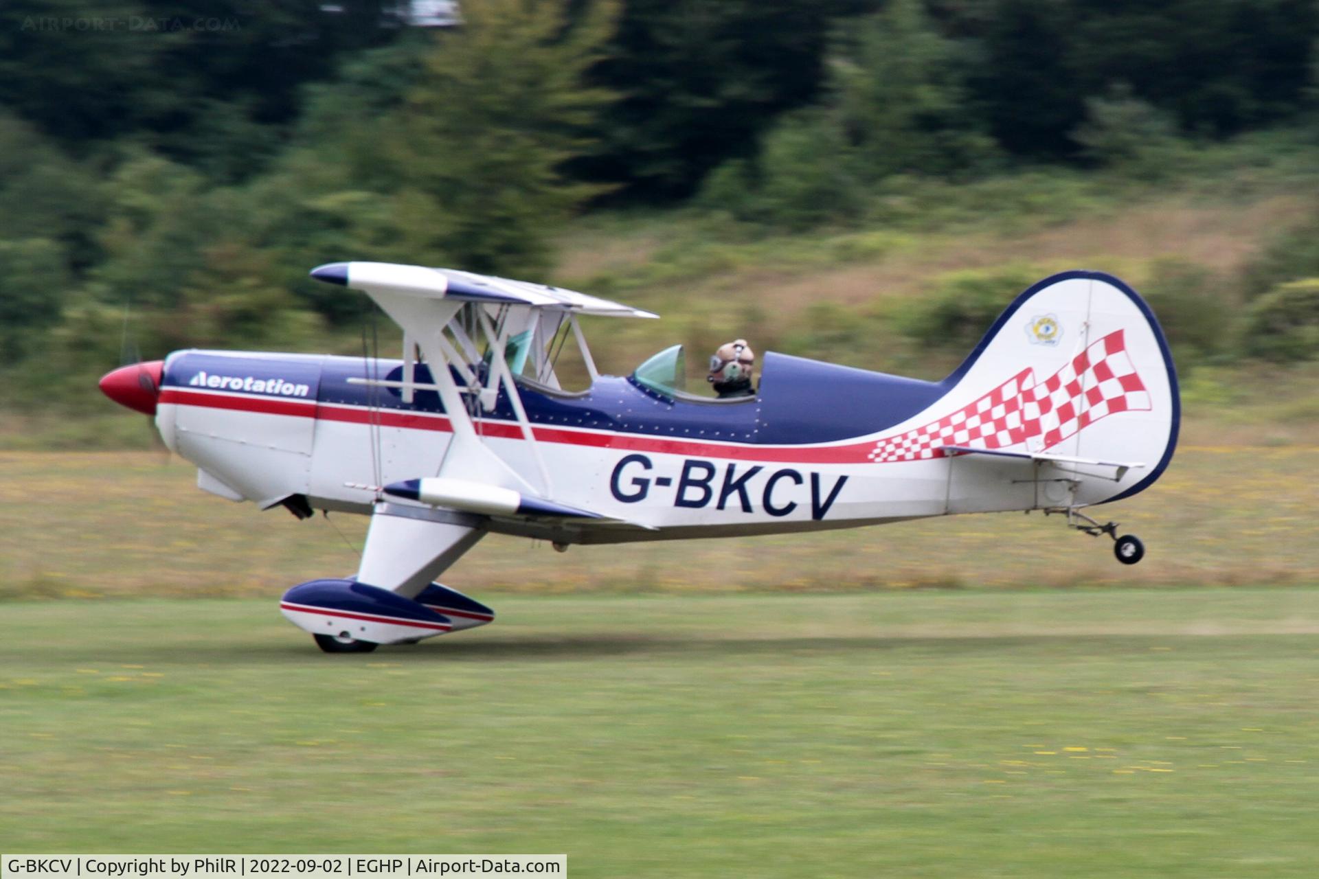 G-BKCV, 1990 EAA Acro Sport II C/N PFA 072A-10776, G-BKCV 1990 Acrosport 2 LAA Rally Popham