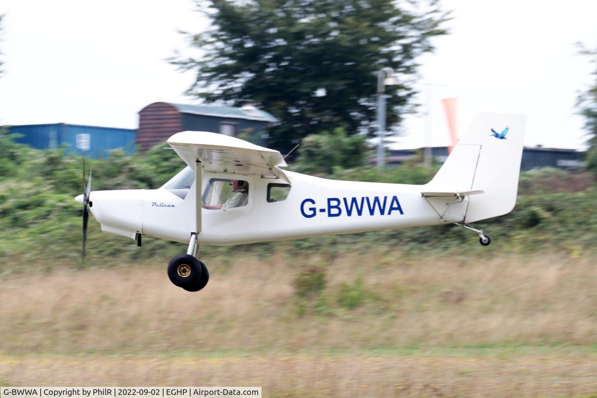 G-BWWA, 1996 Ultravia Pelican Club GS C/N PFA 165-12242, G-BWWA 1996 Ultavia Pelican Club GS LAA Rally Popham