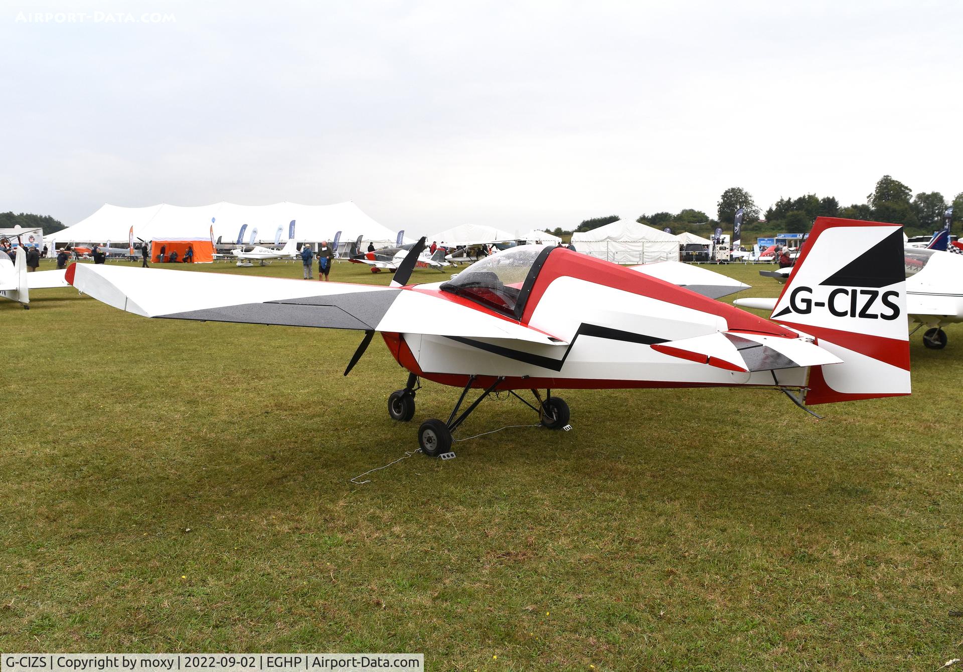 G-CIZS, Tipsy T-66 Nipper 2 C/N 49, Tipsy T-66 Nipper 2 at Popham.