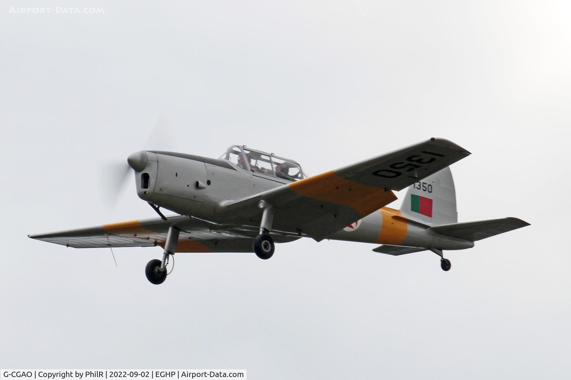 G-CGAO, 1958 OGMA DHC-1 Chipmunk T.20 C/N OGMA-40, G-CGAO (1350) 1958 OGMA (DHC-1) Chipmunk T20 LAA Rally Popham