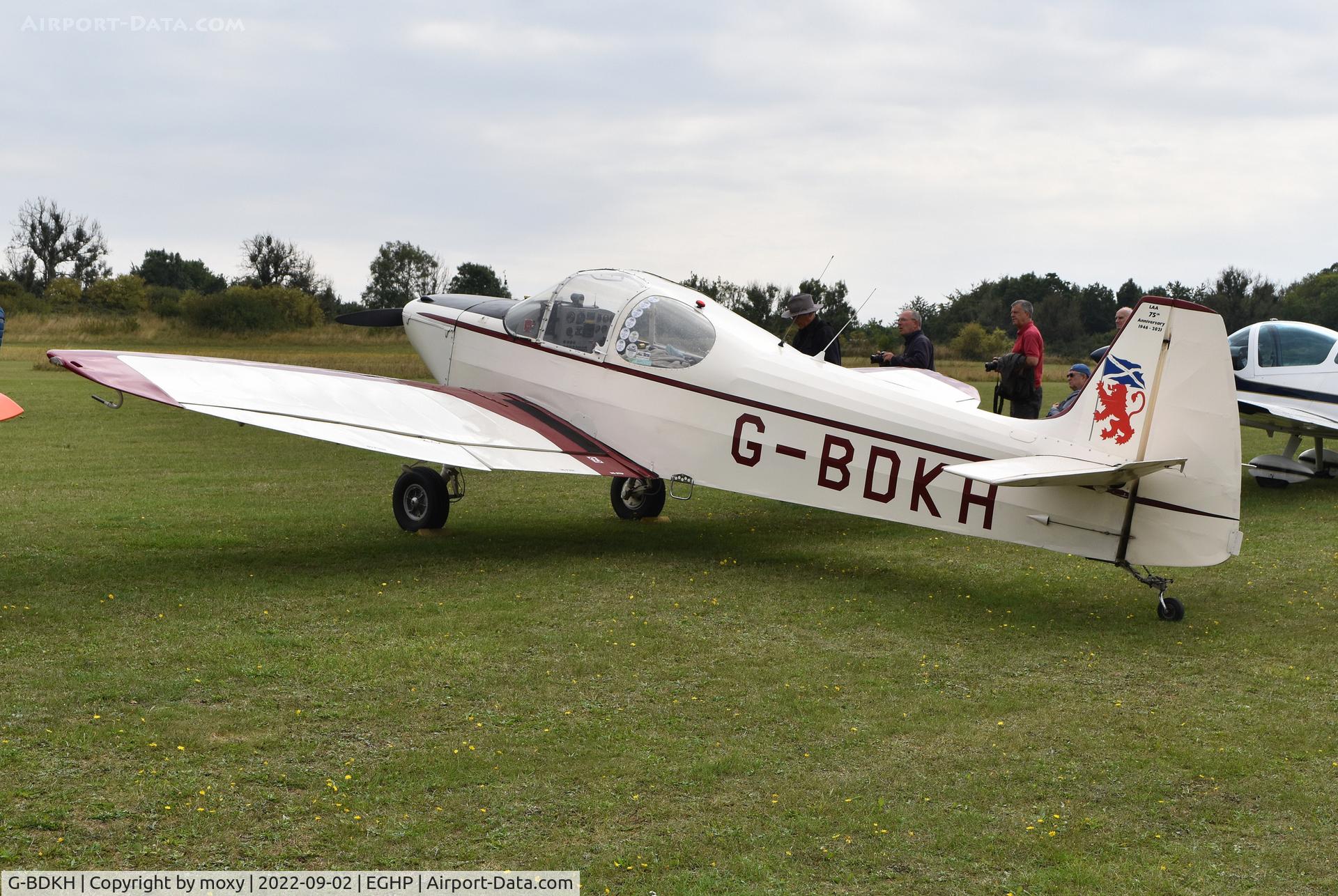G-BDKH, 1958 Piel CP-301A Emeraude C/N 241, Piel CP-301A Emeraude at Popham. Ex F-BIMN