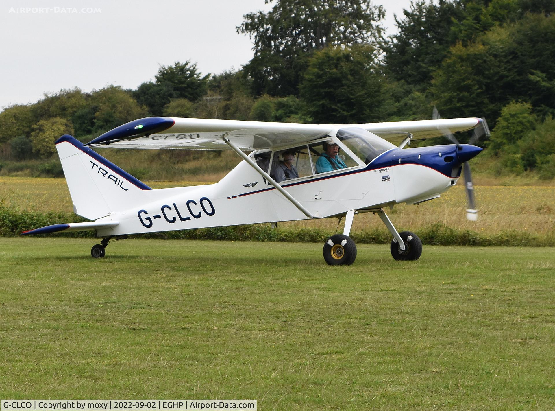 G-CLCO, 2018 Groppo Trail Mk.2 C/N LAA 372-15418, Groppo Trail Mk.2 at Popham.