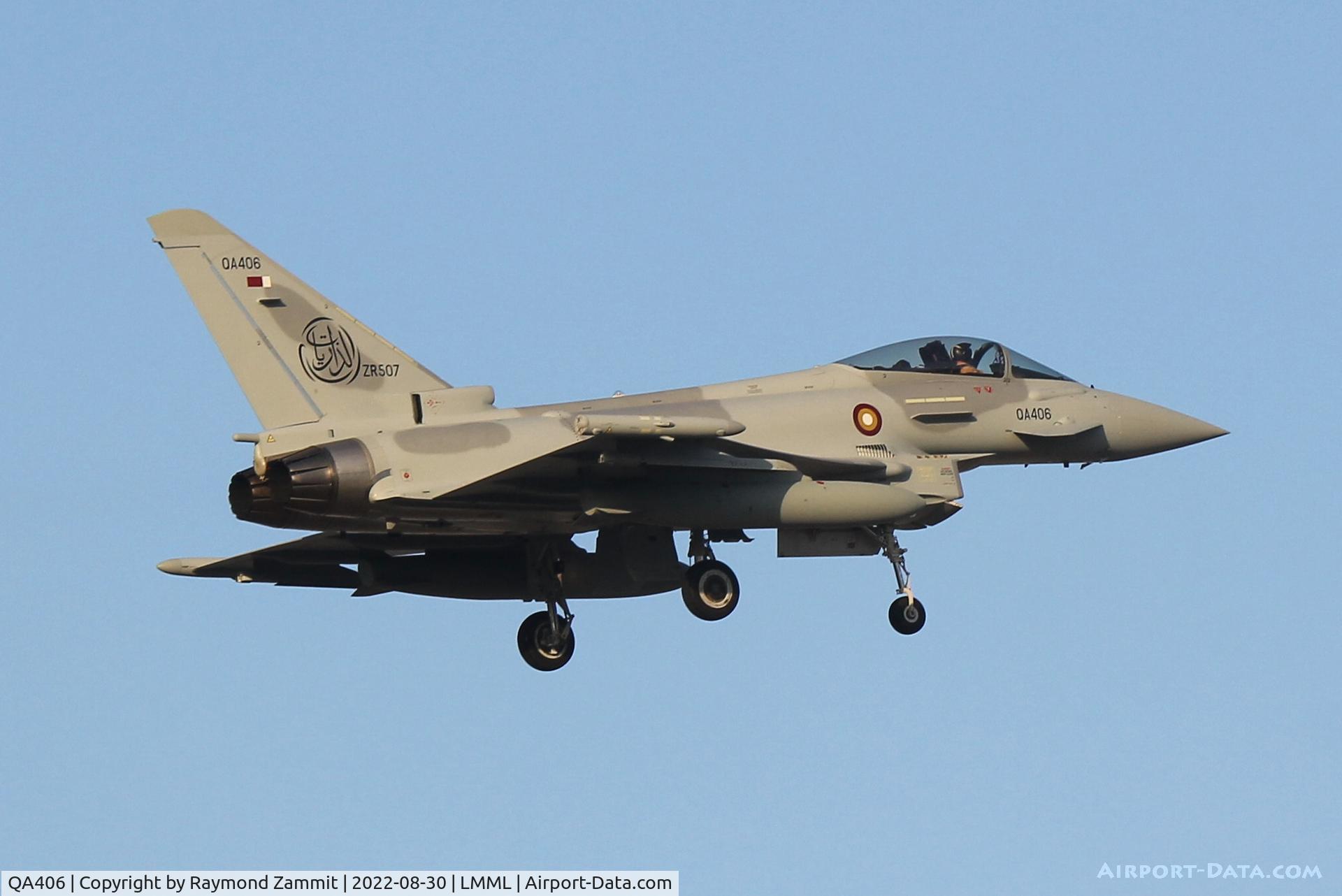 QA406, 2021 Eurofighter EF-2000 Typhoon FGR.4 C/N MS003, Eurofighter EF-2000 Typhoon FGR.4 QA406 Qatar Air Force