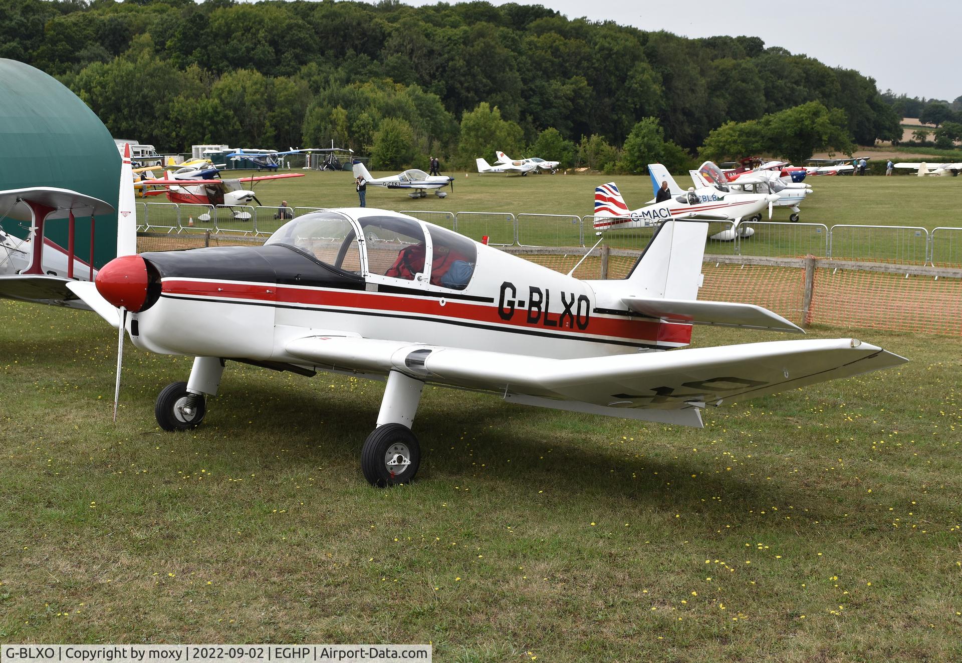 G-BLXO, 1963 SAN Jodel D-150 Mascaret C/N 10, Jodel D-150 at Popham. Ex F-BLDB