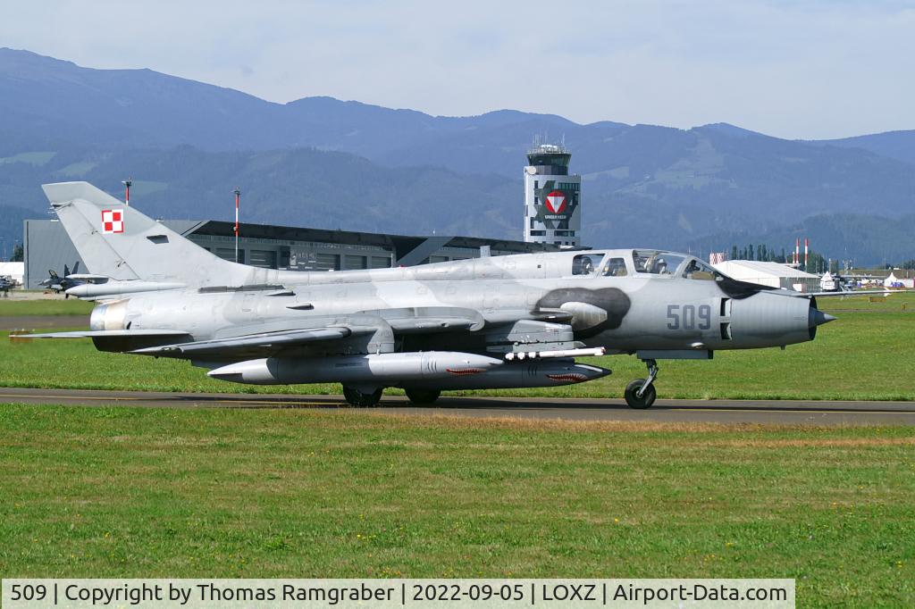 509, PZL-Mielec TS-11 Iskra C/N 1H0509, Poland - Air Force Sukhoi Su-22UM3K Fitter G