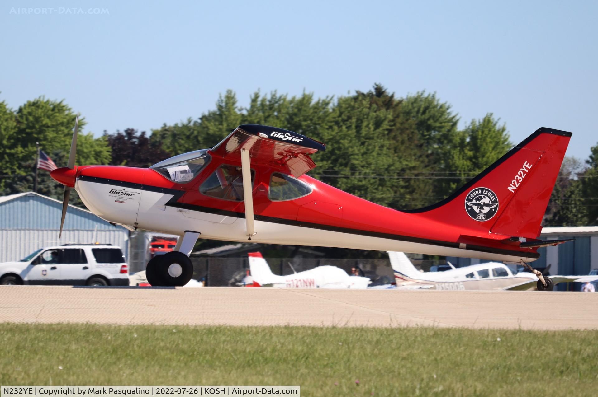 N232YE, 1997 Stoddard-Hamilton GlaStar C/N 5265, Glastar