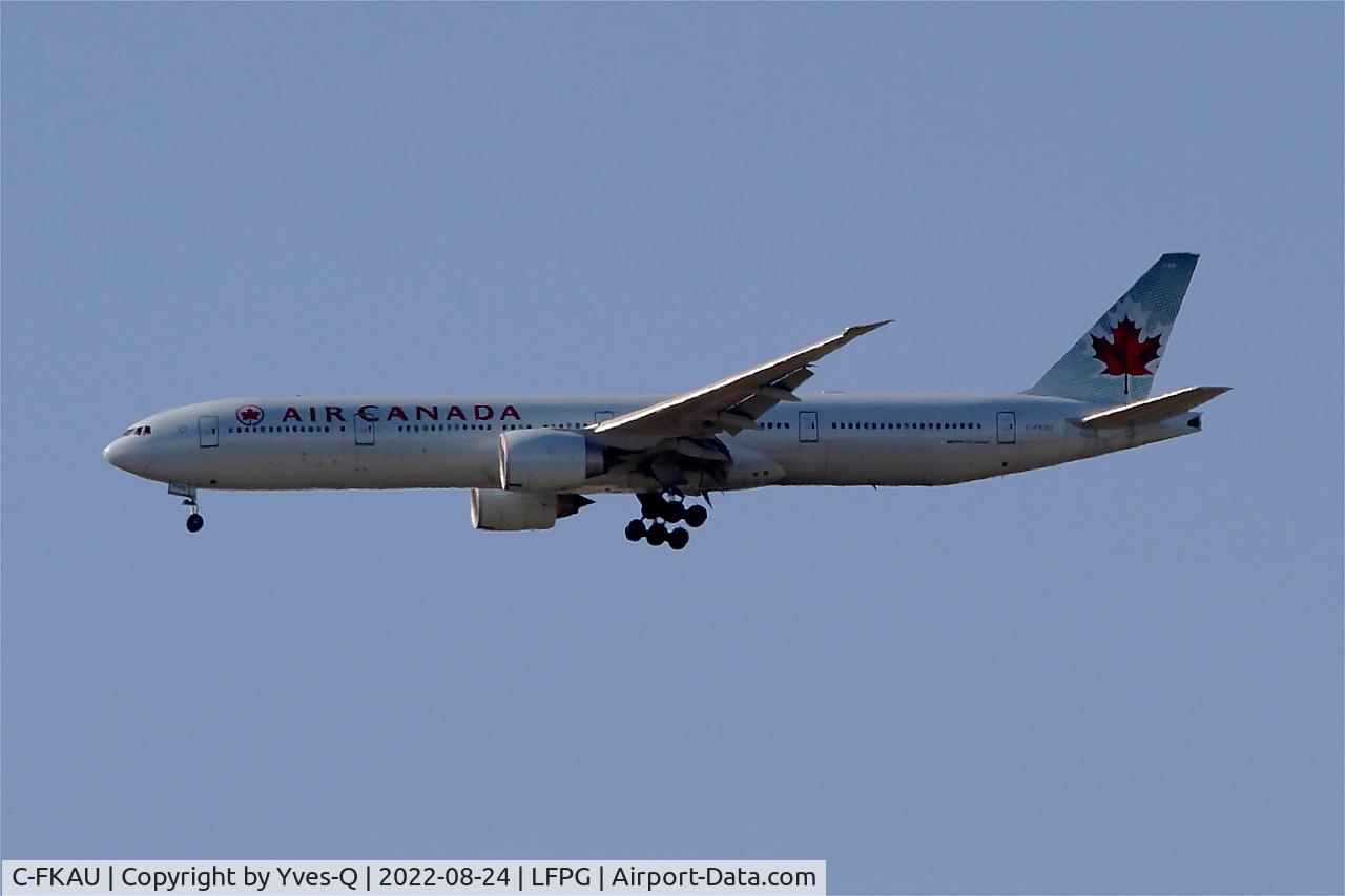 C-FKAU, 2016 Boeing 777-333/ER C/N 62401, Boeing 777-333ER, On final rwy 08R, Roissy Charles De Gaulle airport (LFPG-CDG)